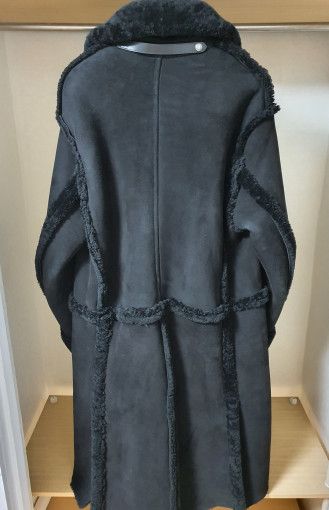Tom Ford o1sm1stk0824 Suede Shearling Low Cut Double Mustang Coat Size US M / EU 48-50 / 2 - 8 Thumbnail