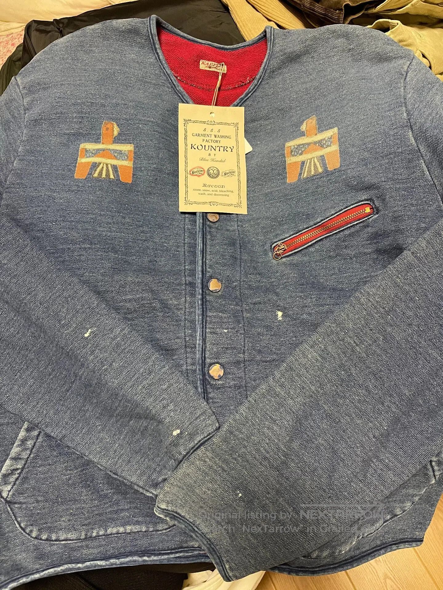 Kapital Kountry KAPITAL KOUNTRY VINTAGE INDIGO JKT. Size US XL / EU 56 / 4 - 1 Thumbnail