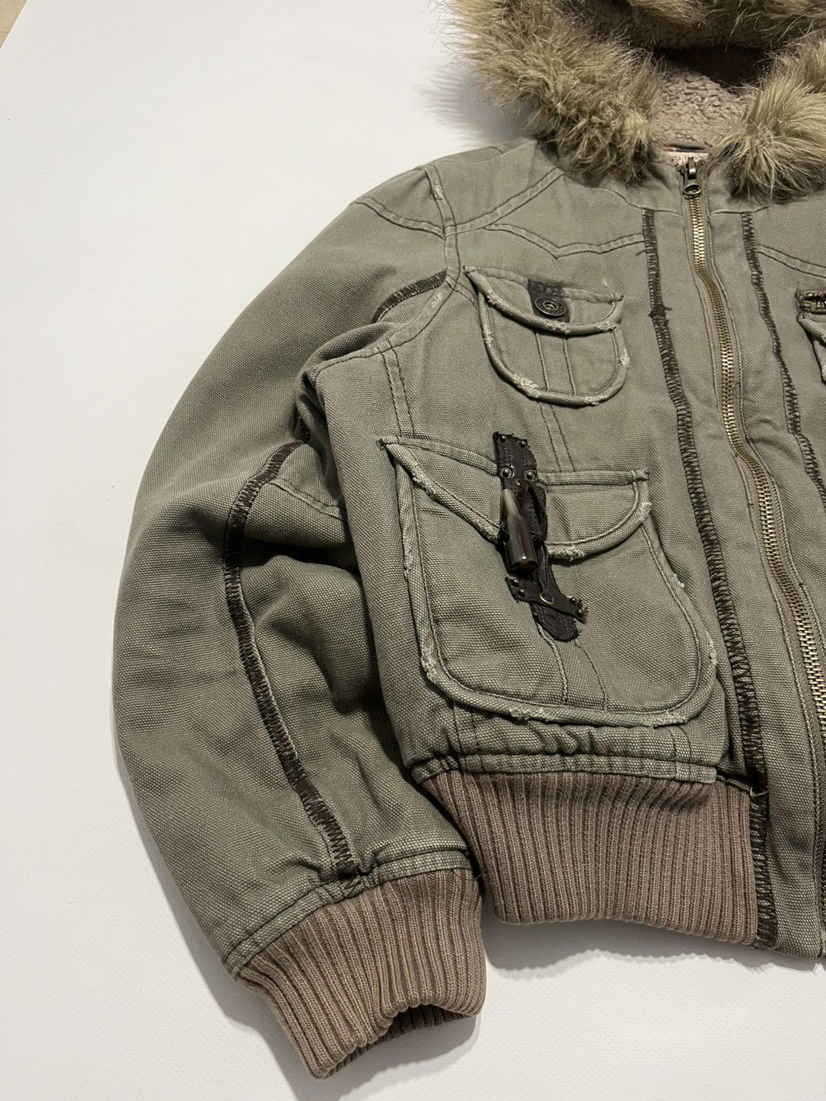 14th Addiction Y2K Vintage Hysteric Glamour LGB Military I6W9 Alaska Jacket Size US S / EU 44-46 / 1 - 3 Thumbnail