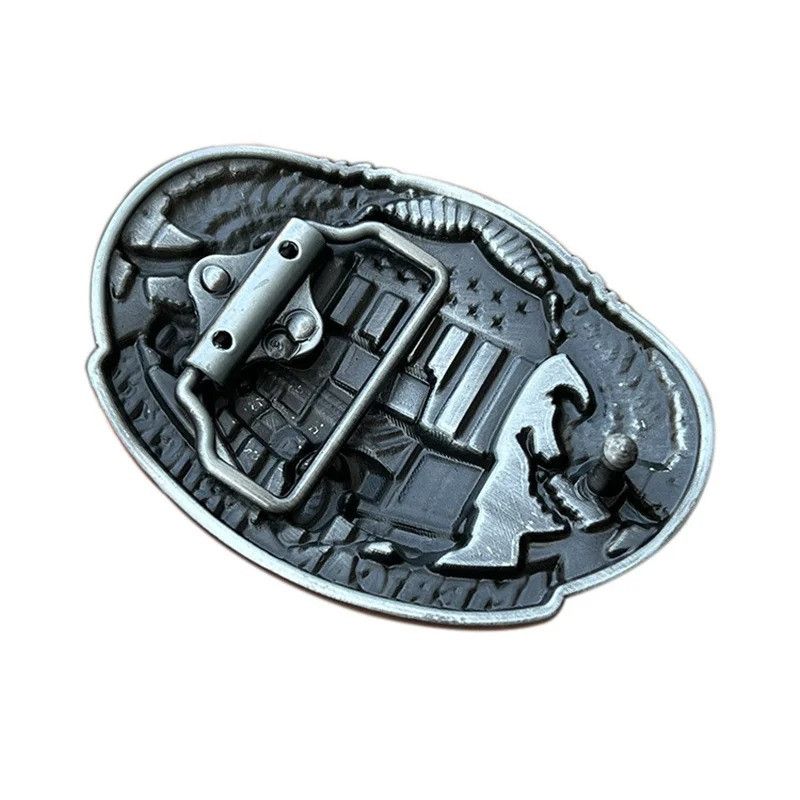 Vintage Eagle truck belt buckle Western style Size ONE SIZE - 2 Thumbnail