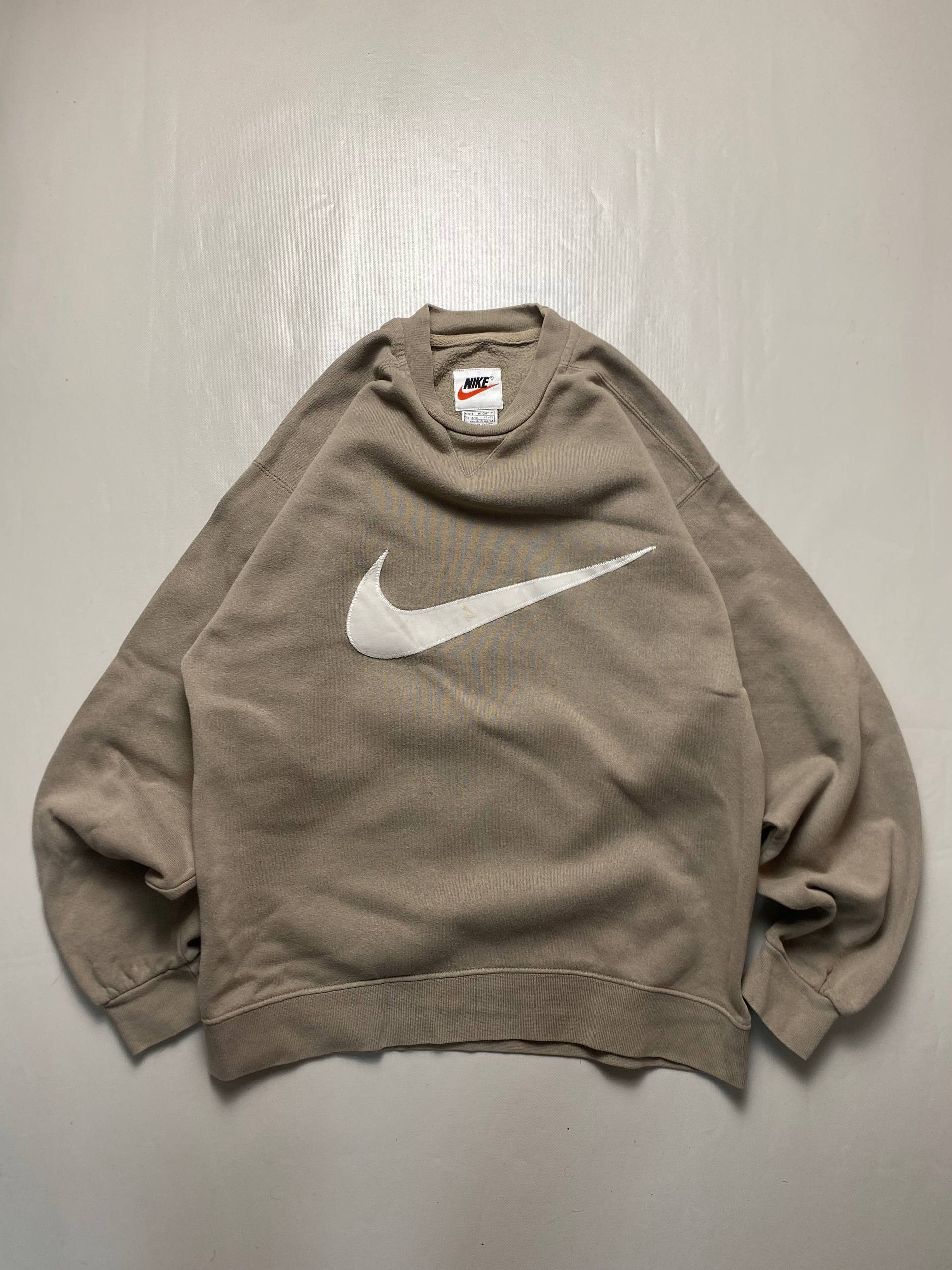 Nike Nike Big Logo Vintage 90s Sweatshirt Size US M / EU 48-50 / 2 - 1 Thumbnail