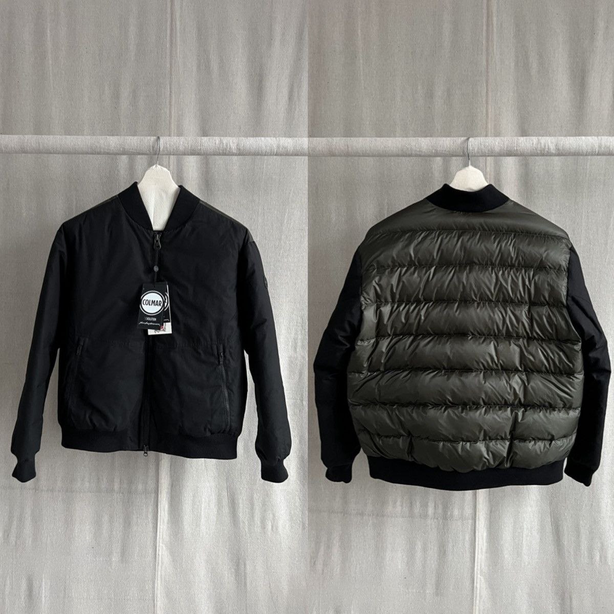 White Mountaineering Yosuke Aizawa Colmar Wax Cotton Down Padded Bomber Size US L / EU 52-54 / 3 - 1 Thumbnail