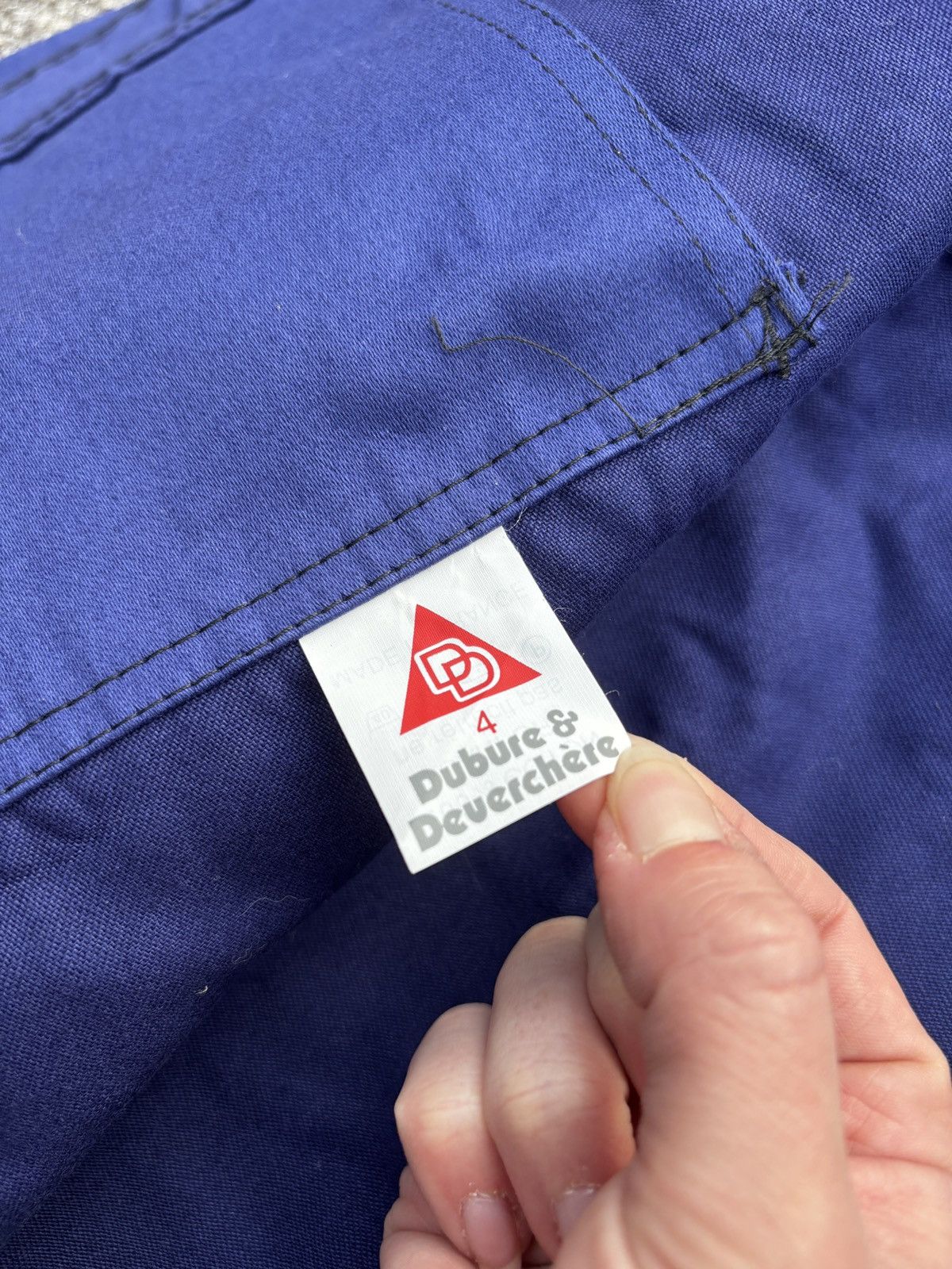 Vintage Vintage 1980s Dubure & Deverchère Moleskin Chore Jacket Size US L / EU 52-54 / 3 - 11 Thumbnail