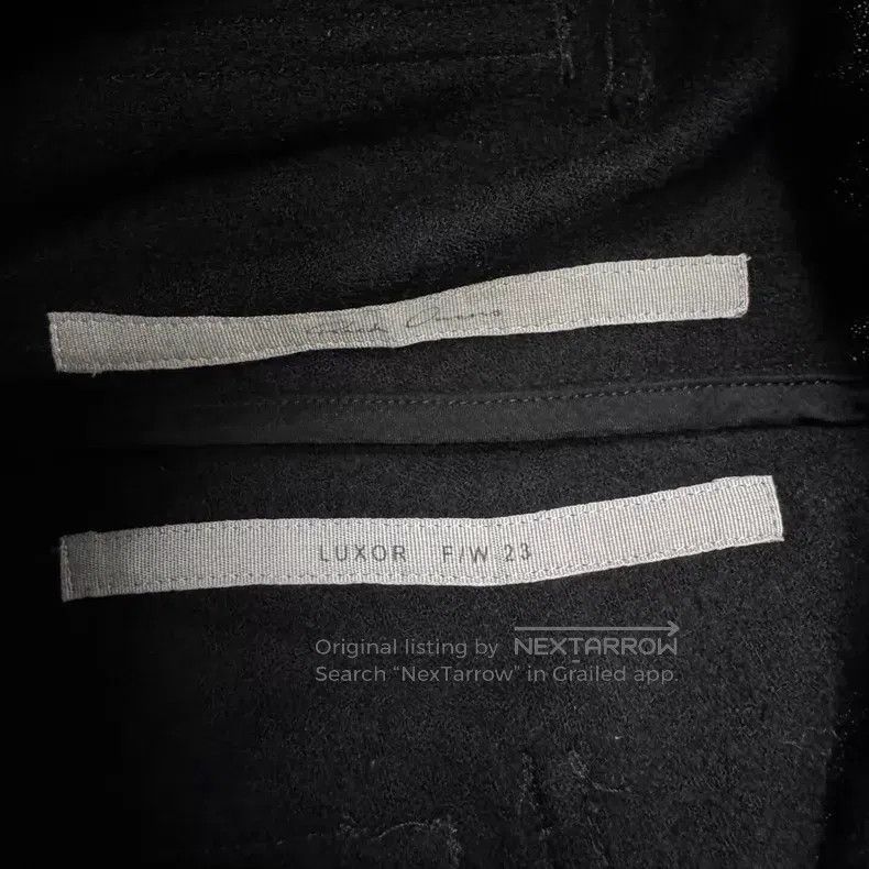 Rick Owens Rick Owens Black wool trousers Size US 40 / EU 56 - 4 Thumbnail