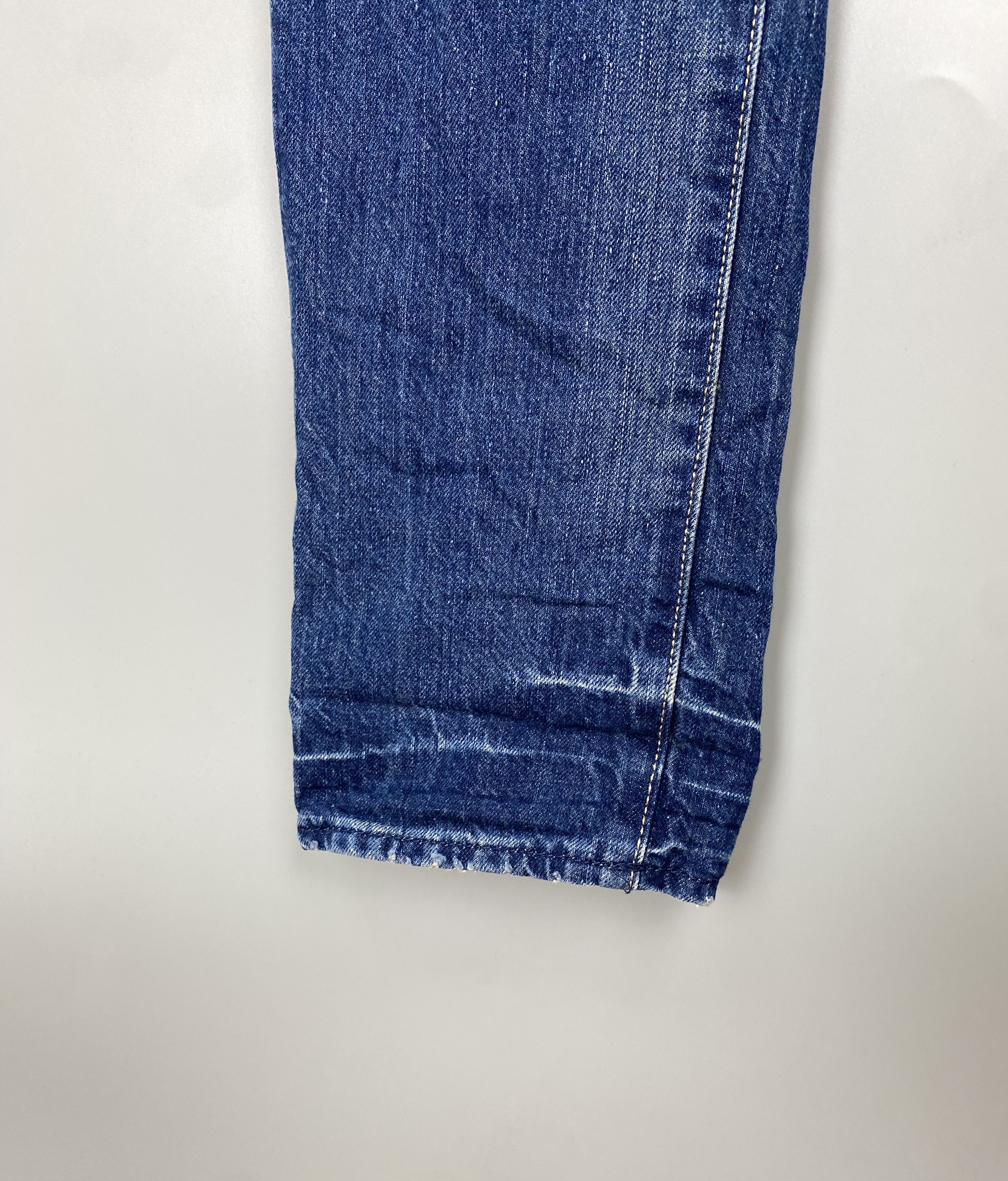Acne Studios Acne Jeans Hug Lost Denim Jeans Leather Patch W28 L34 Size US 28 / EU 44 - 5 Thumbnail