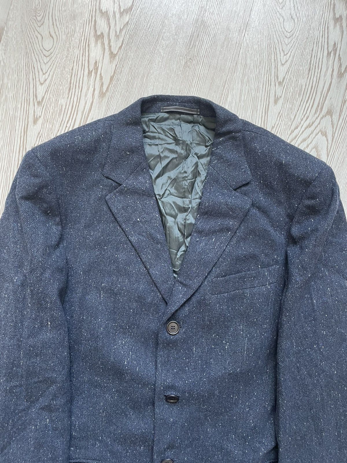 Ermenegildo Zegna Ermenegildo Zegna Soft Blue Wool&Cashmere blazer Size 48R - 4 Thumbnail
