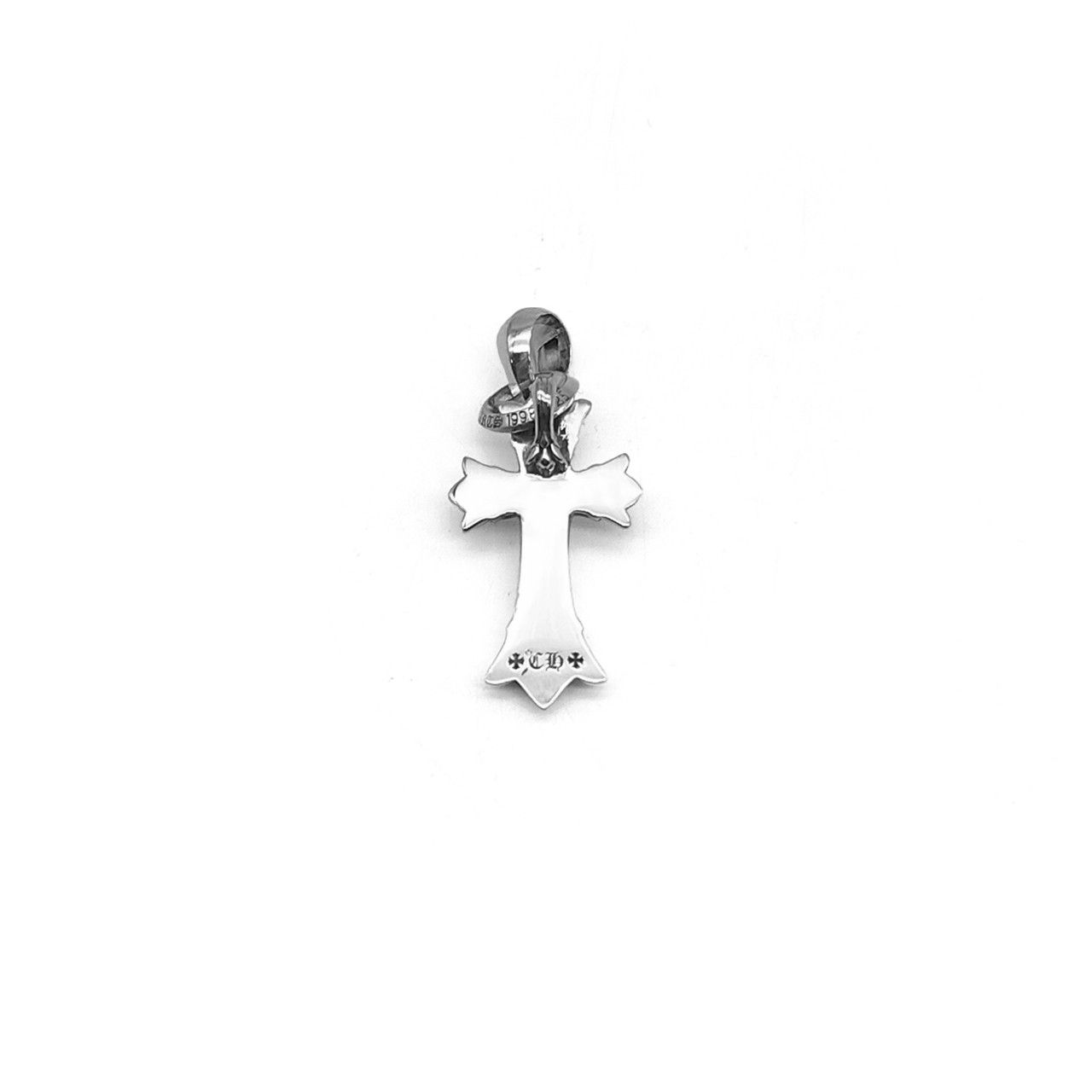Chrome Hearts Chrome Hearts Silver Double Cross Charm Pendant Size ONE SIZE - 2 Thumbnail