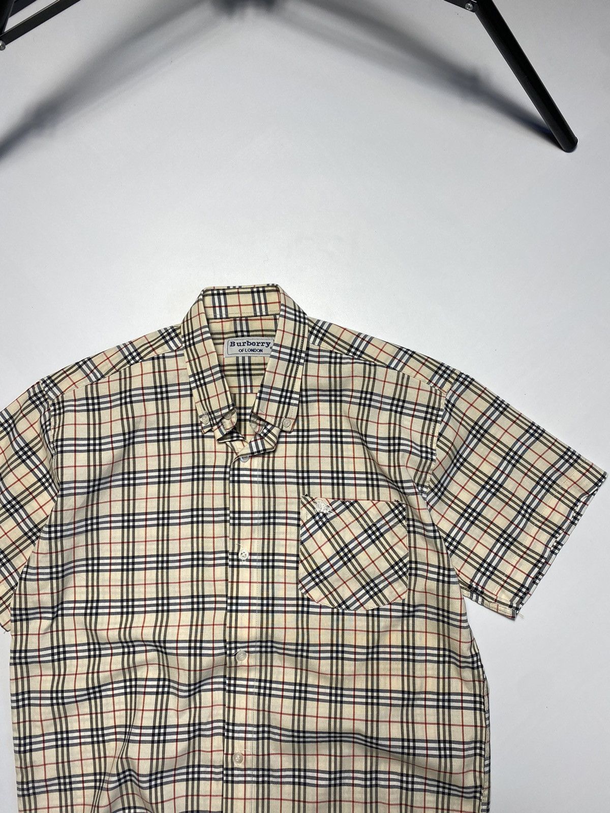 Burberry Vintage Burberry nova check hawaii shirt size S Size US S / EU 44-46 / 1 - 2 Thumbnail