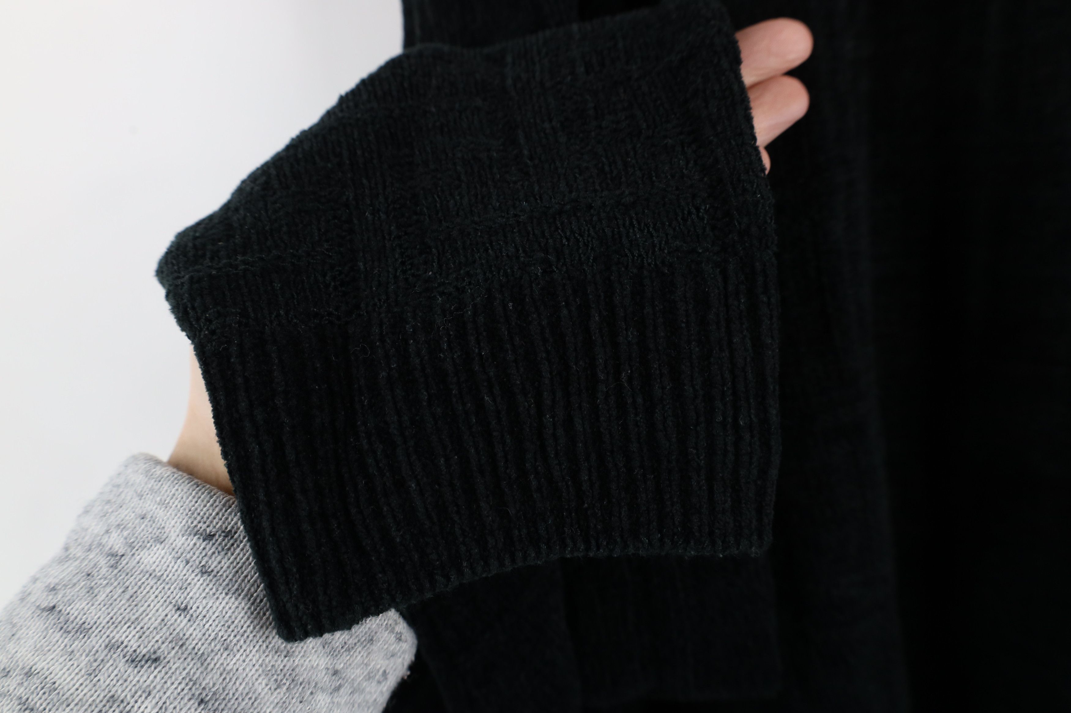 Vintage Vintage 90s Streetwear Cross Weave Thin Knit Fleece Sweater Size US L / EU 52-54 / 3 - 4 Thumbnail