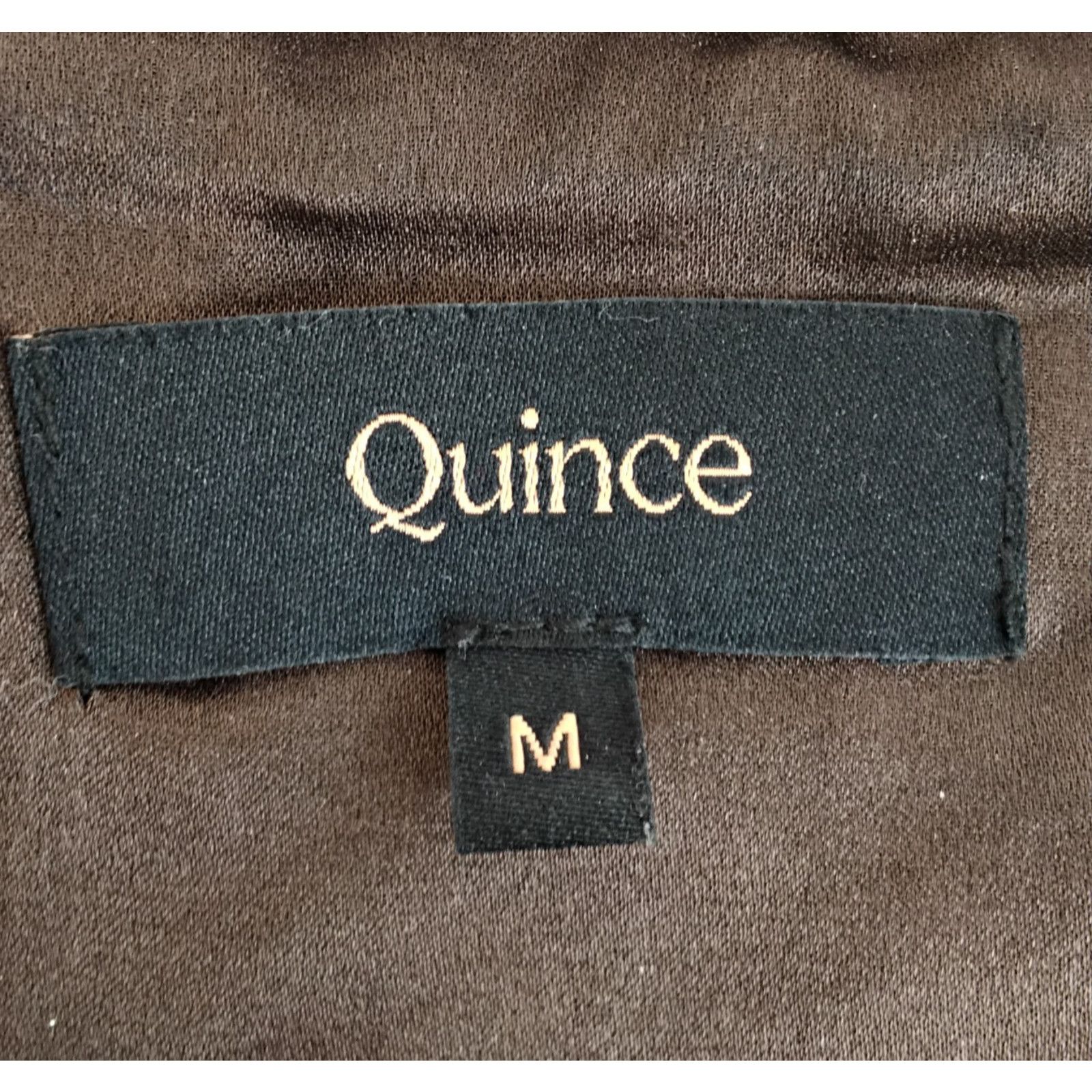 Quince Quince Mongolian Cashmere Puffer Vest Women M Brown Pilling Size M / US 6-8 / IT 42-44 - 7 Thumbnail