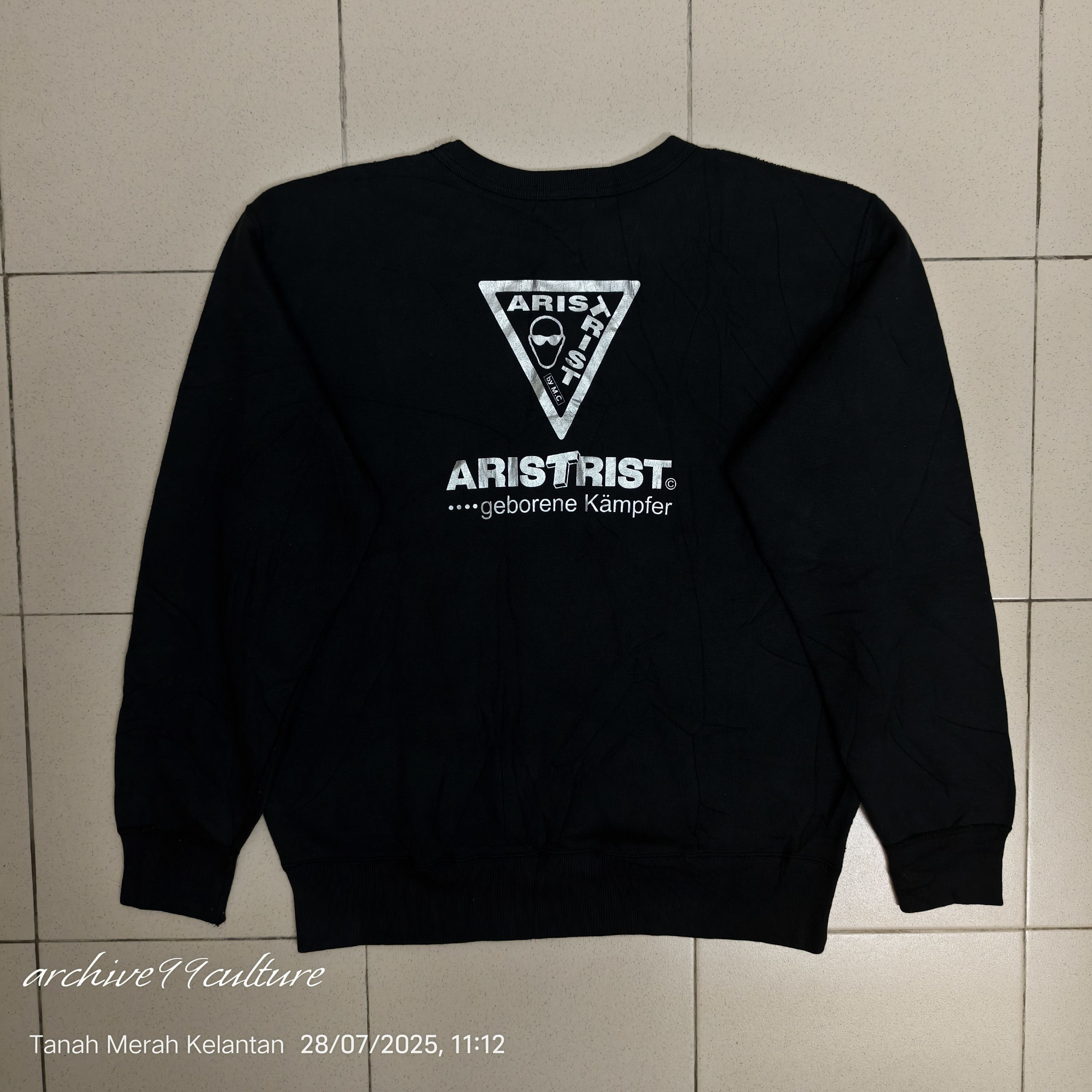 Japanese Brand ARISTRIST Big logo's sweatshirt by M.C Japan Size US M / EU 48-50 / 2 - 2 Thumbnail