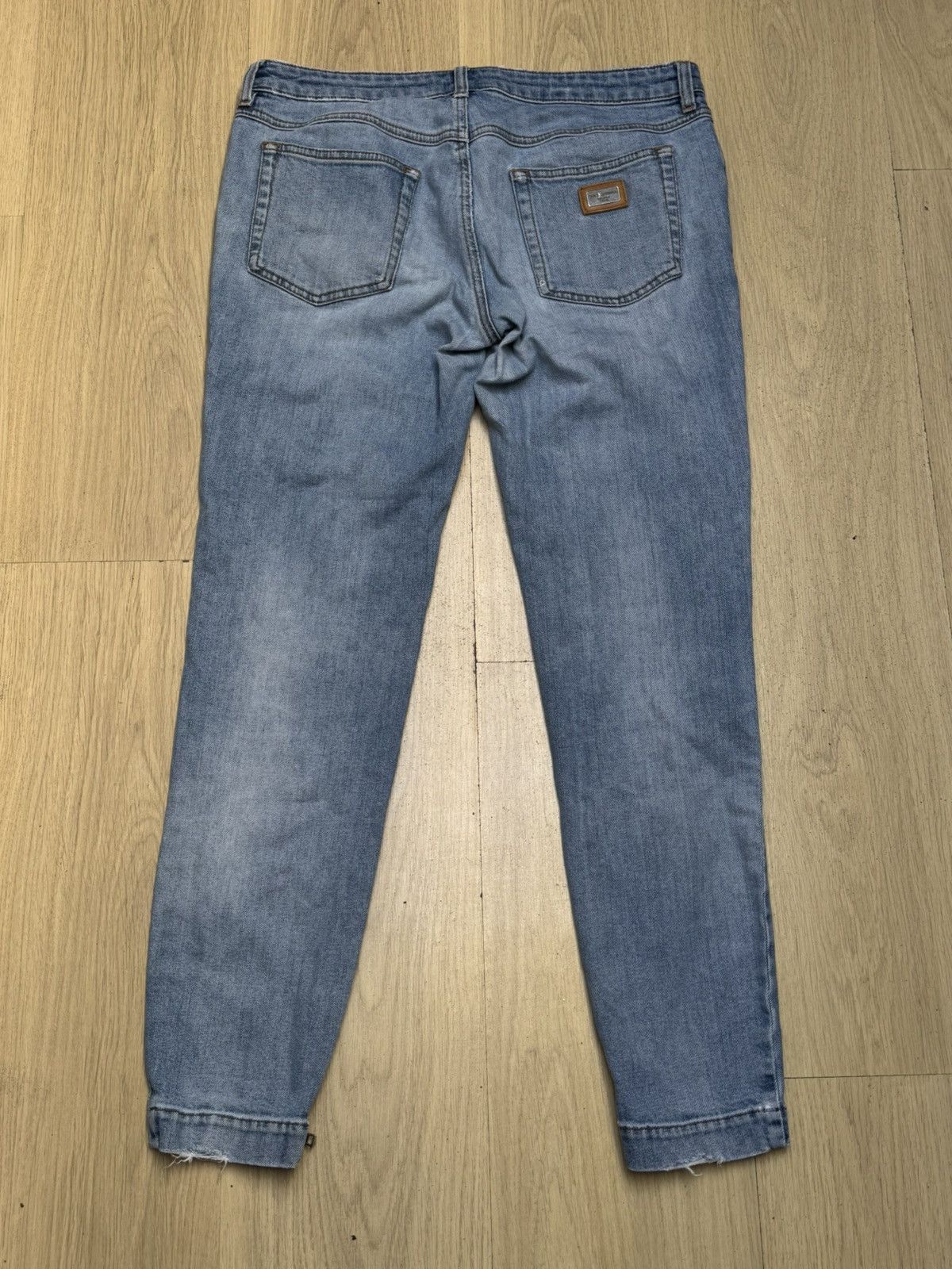 Dolce & Gabbana Dolce & Gabbana archive italy slim jeans 90s metal logo Size US 28 / EU 44 - 1 Thumbnail