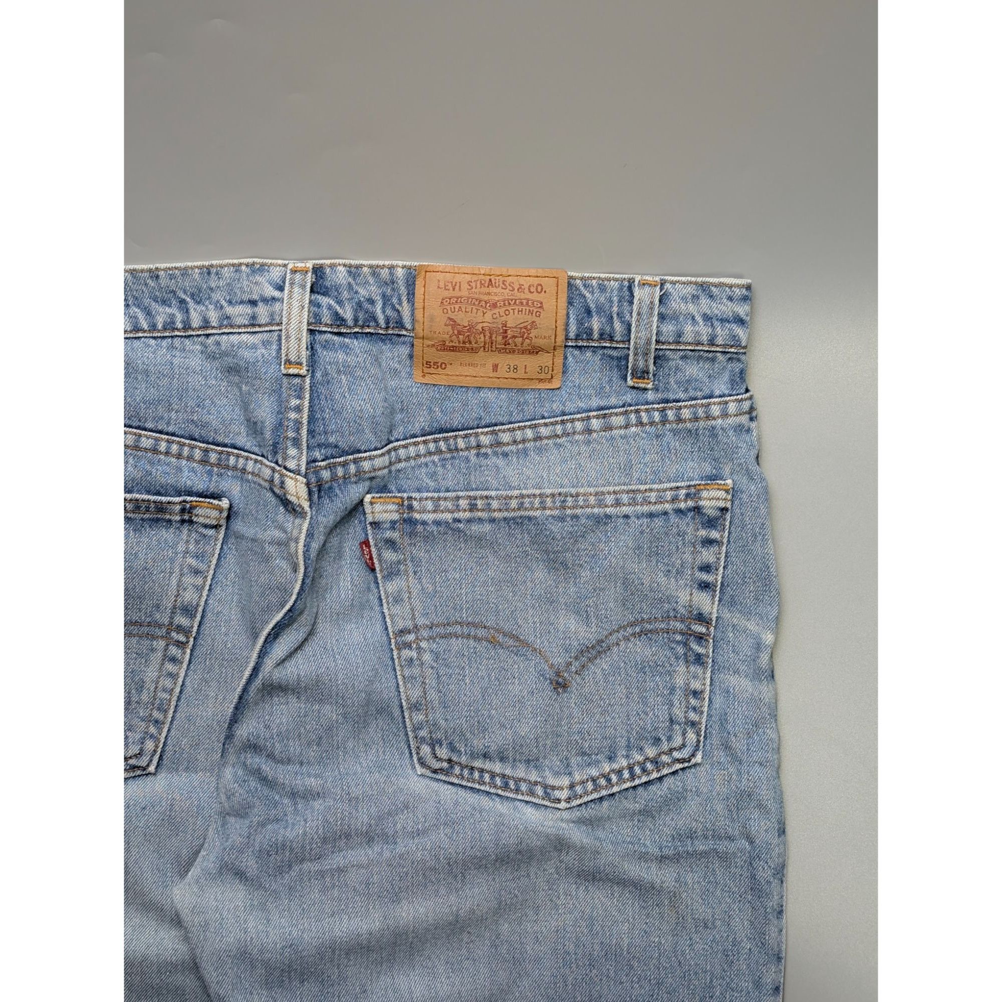 Levi's Levi's 550 Made in USA Denim Jeans Pants (Y1089) Size US 38 / EU 54 - 11 Thumbnail