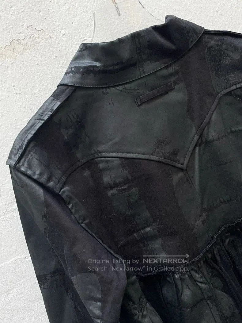 Jean Paul Gaultier Jean Paul Gaultier Dark Splatter Jacket. Size US M / EU 48-50 / 2 - 8 Thumbnail