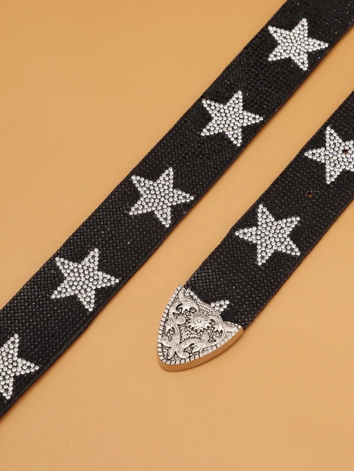 Other Gorgeous and shiny star rhinestone belt Size ONE SIZE - 4 Thumbnail