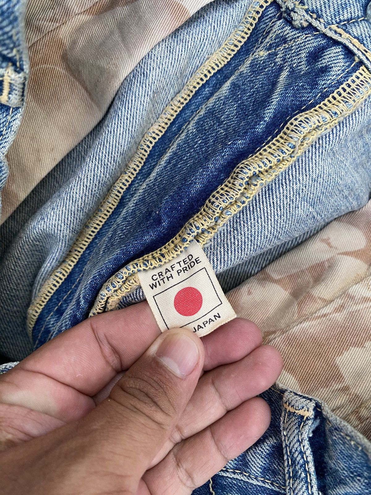 Japanese Brand W36x30 FAT TYO redline baggy jeans Size US 36 / EU 52 - 8 Thumbnail