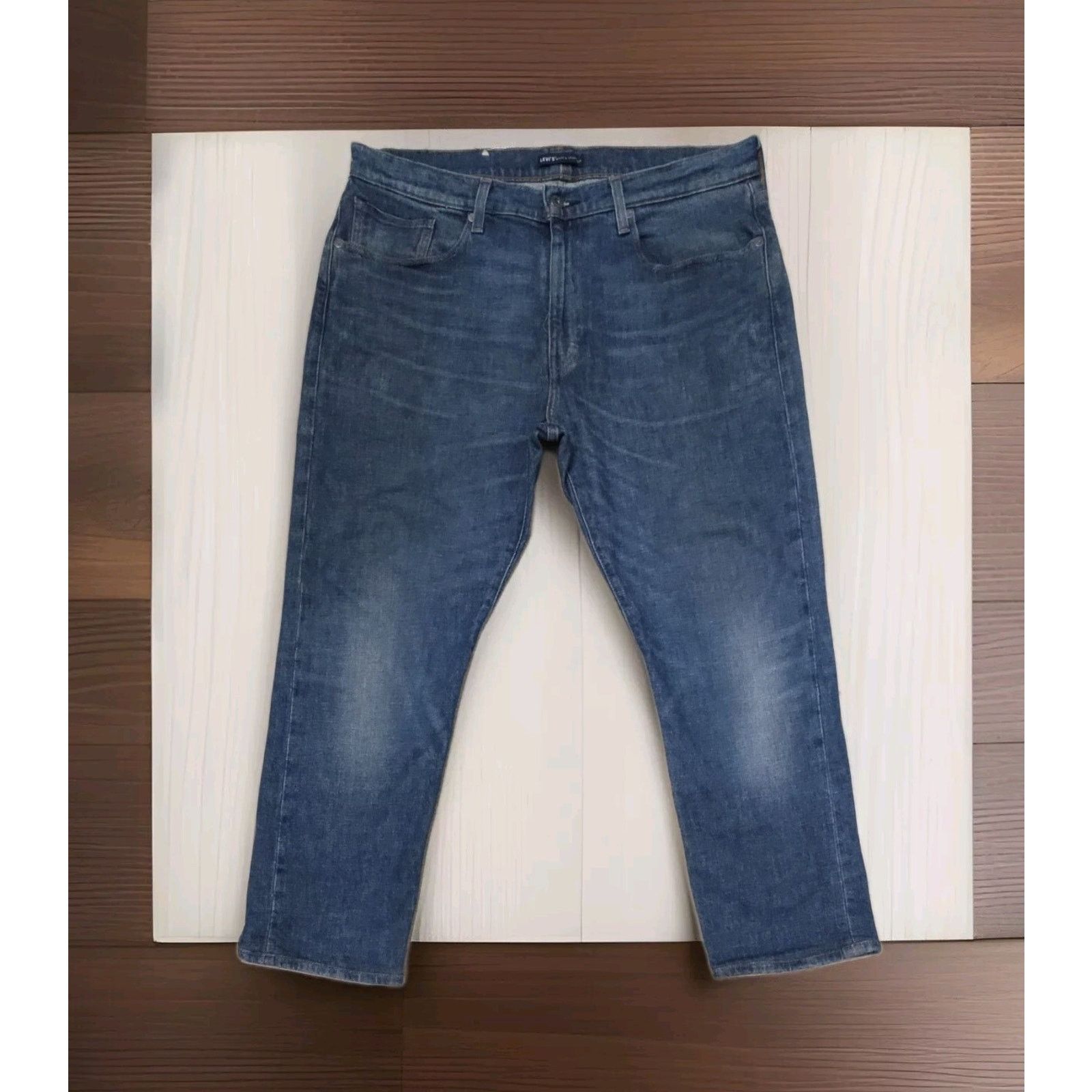 Levi's Levis Made & Crafted 502 Taper Japanese Selvedge Big E 36 Size US 36 / EU 52 - 3 Thumbnail