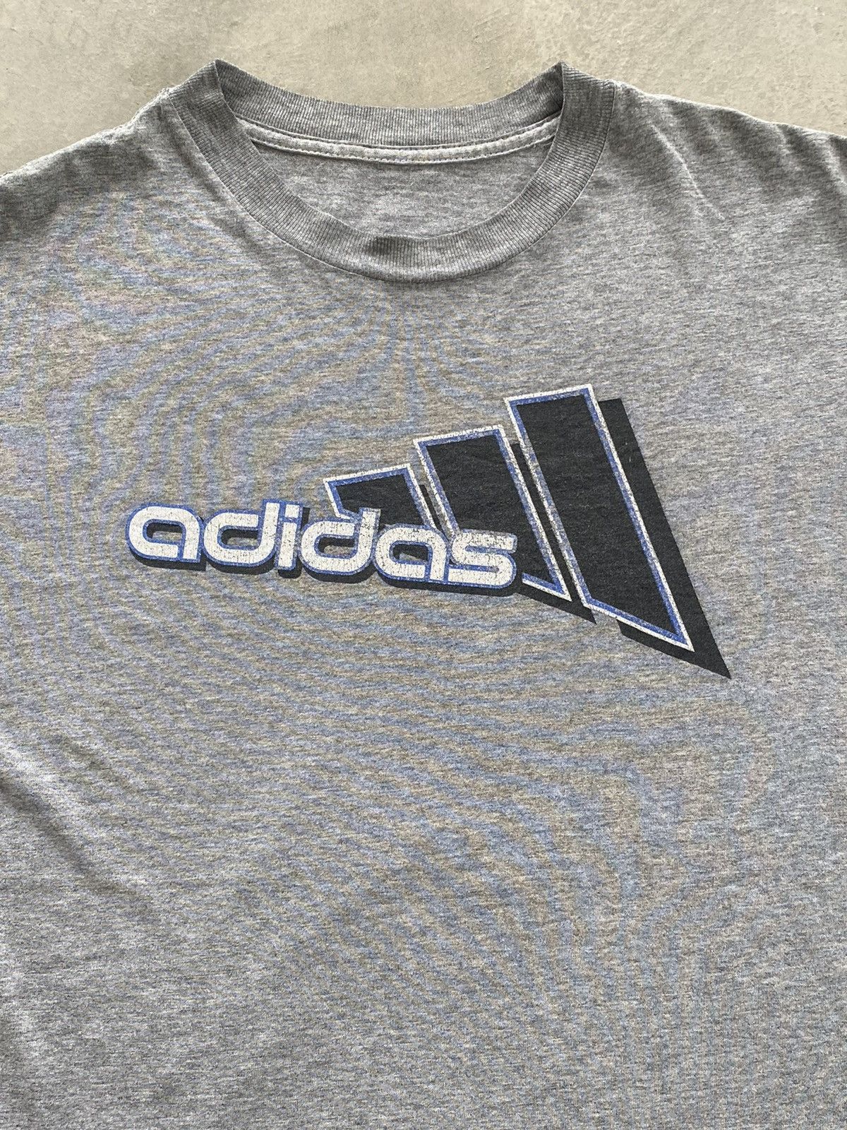Adidas × Vintage VINTAGE ADIDAS WELL WORN TEE Size US L / EU 52-54 / 3 - 2 Thumbnail