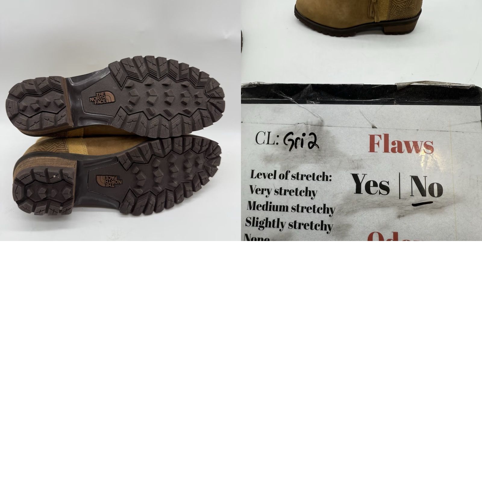 The North Face The North Face Bridgeton Boots Woman Brown Leather Zip Ankle Size 6 Size US 6 / IT 36 - 9 Thumbnail