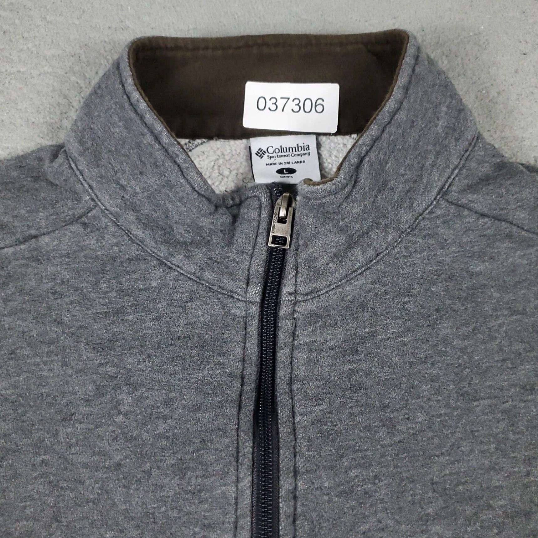 Vintage Columbia Fleece Sweater 1/4 Zip Pullover Mens Large Gray Outdoor Casual Size US L / EU 52-54 / 3 - 3 Thumbnail