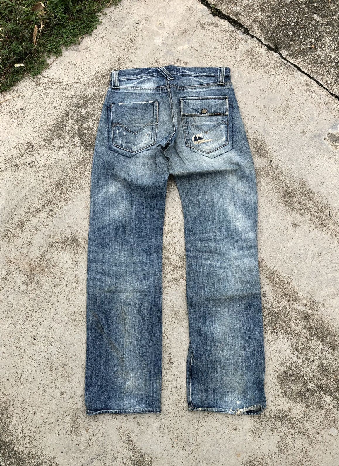 Energie VTGE ENERGIE KIRK Distressed Denim Size US 31 - 8 Thumbnail