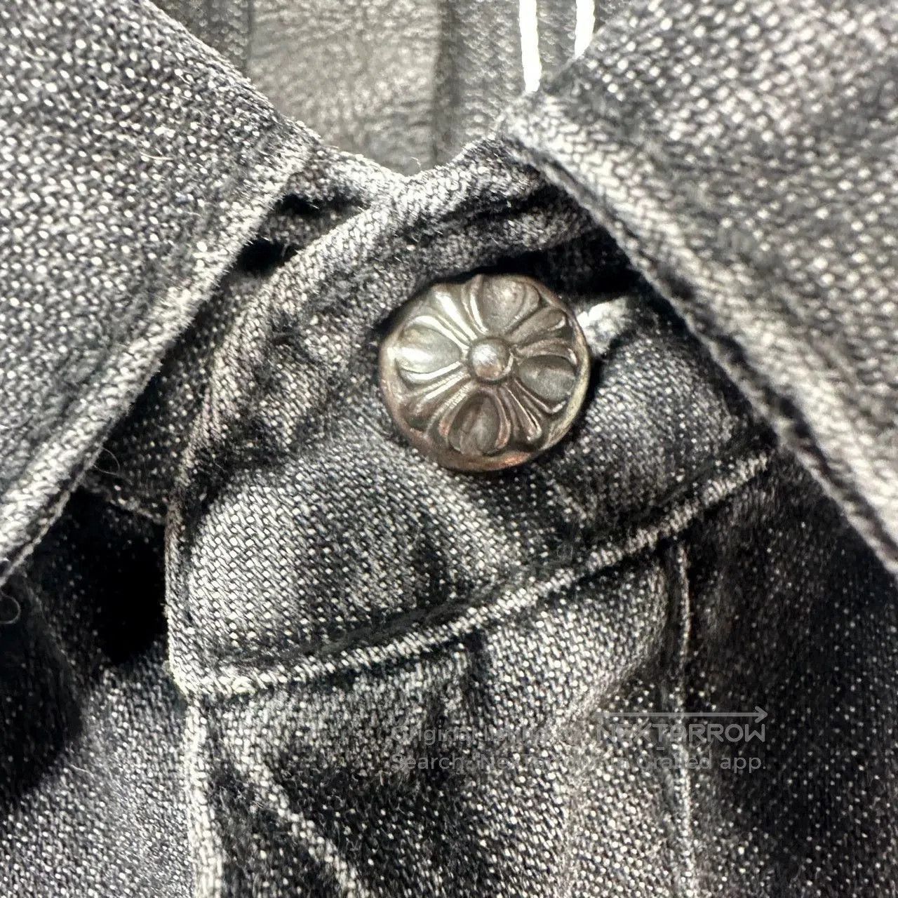 Chrome Hearts chrome hearts wash gray denim shirt. Size US L / EU 52-54 / 3 - 4 Thumbnail