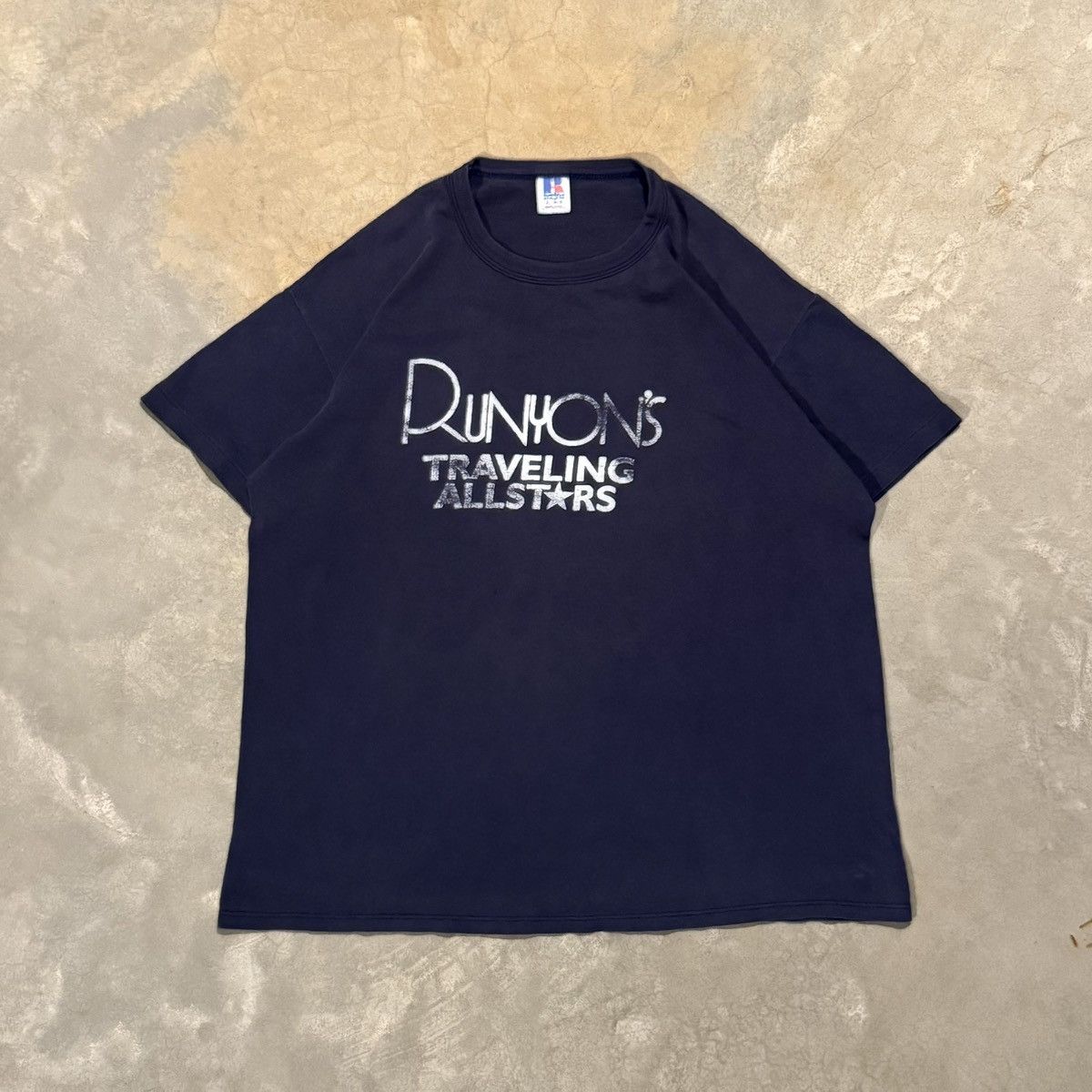 1980s Runyon’s Traveling Allstars Faded Wrestling Tee ERD