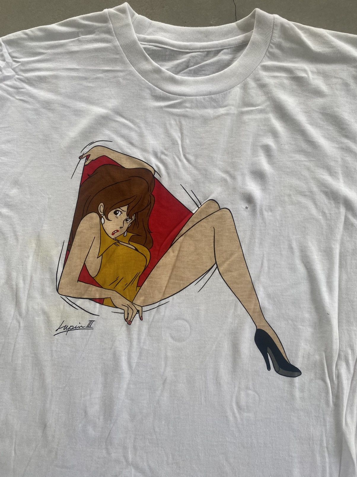Japanese Brand VINTAGE ANIME LUPIN 3 TEE SEXY LADY Size US M / EU 48-50 / 2 - 2 Thumbnail