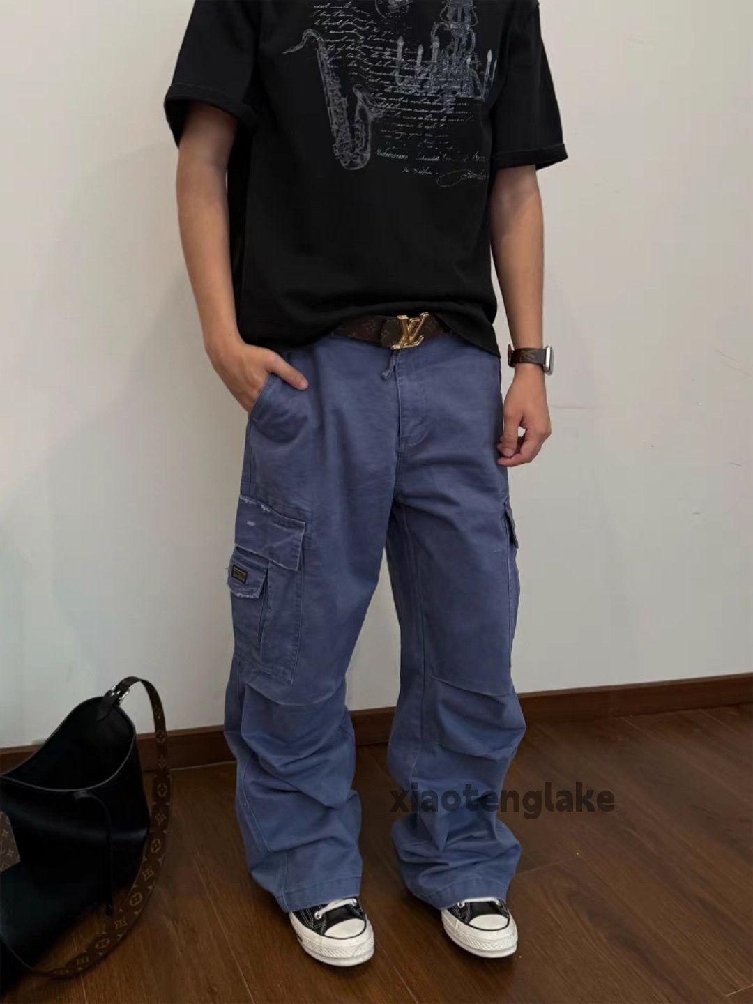 Designer × Japanese Brand × Vintage Utility washed faded cleanfit skate outdoor cargo pants Size US 34 / EU 50 - 4 Thumbnail