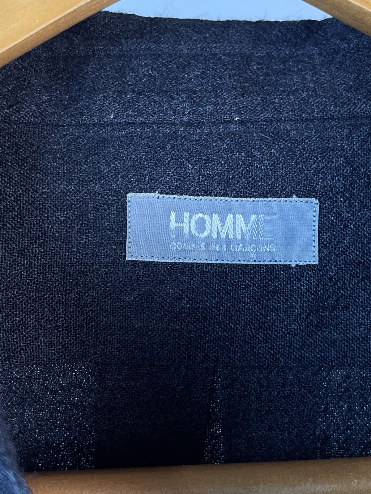 Comme des Garcons Homme × Comme des Garcons Homme Plus × Rei Kawakubo Early 80s Rei Kawakubo CDG Homme Plus Oversize Wool Shirt Size US XXL / EU 58 / 5 - 9 Thumbnail