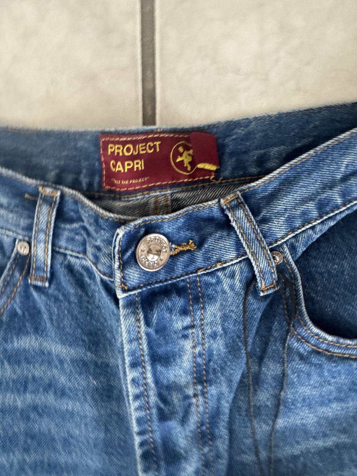 Other Project Capri “CAPRI DISTRESSED DENIM” Size US 34 / EU 50 - 3 Thumbnail