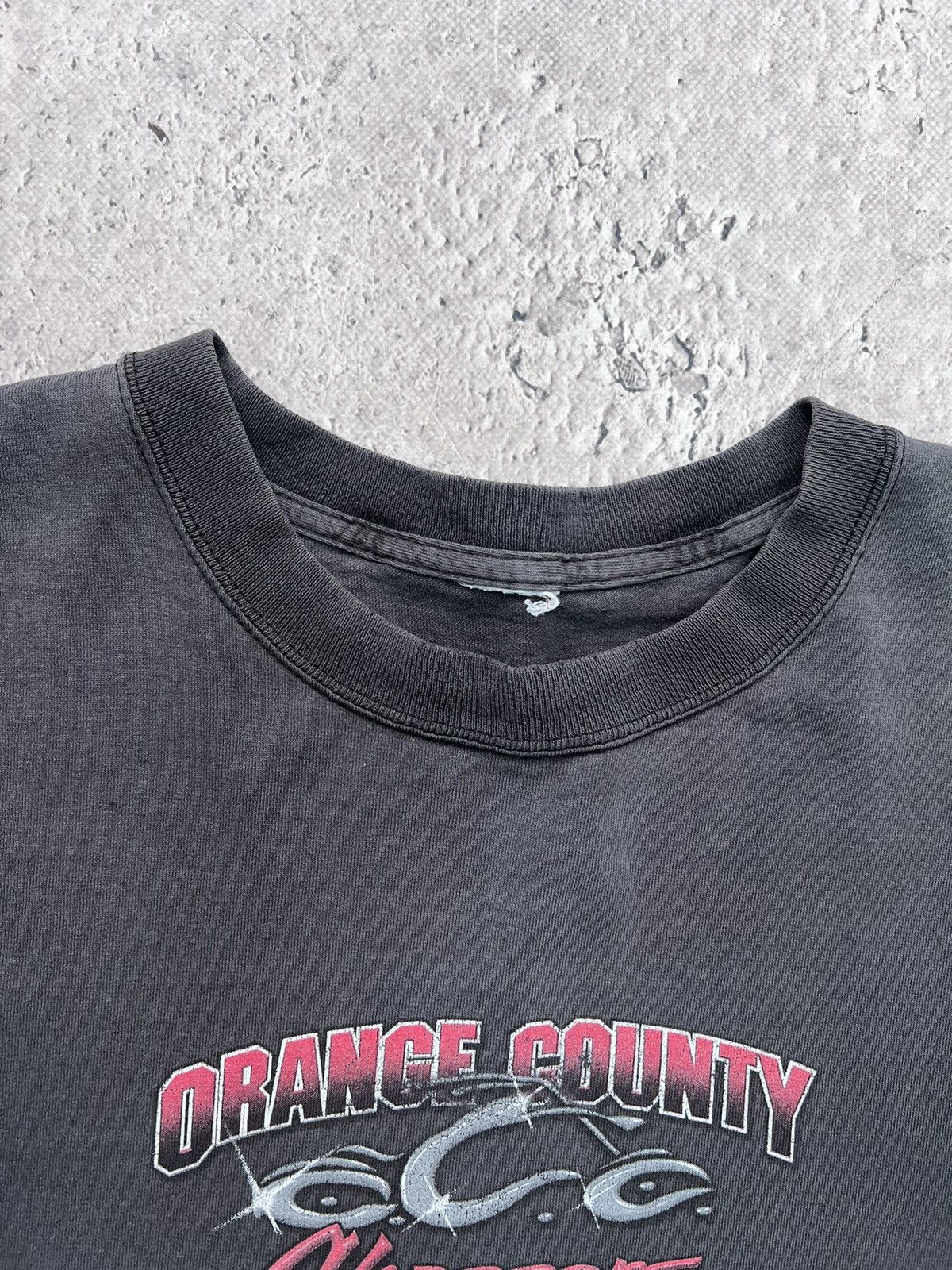 Vintage × West Coast Choppers Vintage Y2K Orange County Choppers Flame Graphic Tee Shirt Size US L / EU 52-54 / 3 - 5 Thumbnail