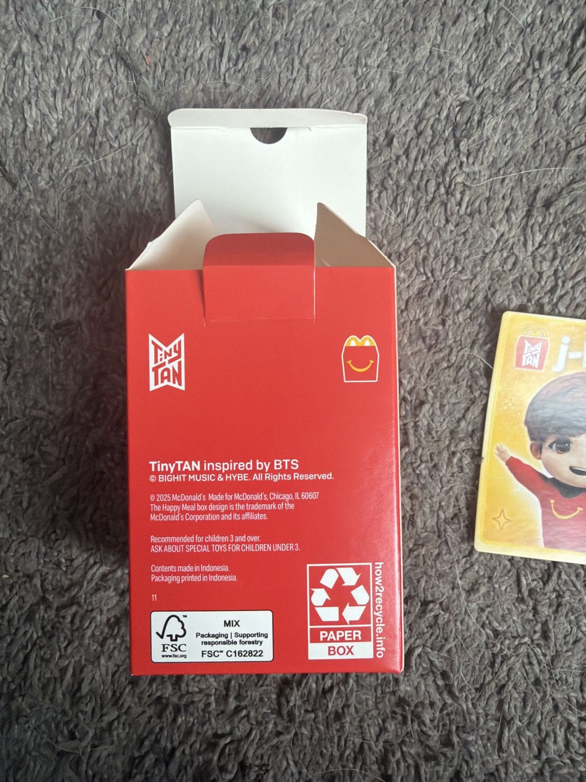 Hypebeast 2025 McDonald’s TinyTAN J-Hope Figure Size ONE SIZE - 8 Thumbnail
