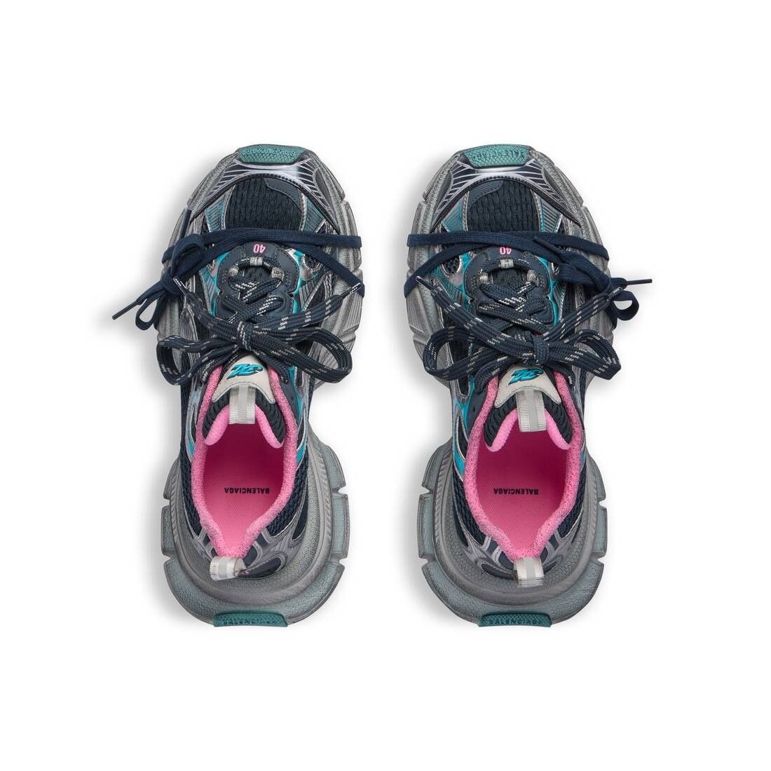 Balenciaga o1srvl11e1025 3XL Sneakers in Multicolor Size US 7 / IT 37 - 5 Thumbnail