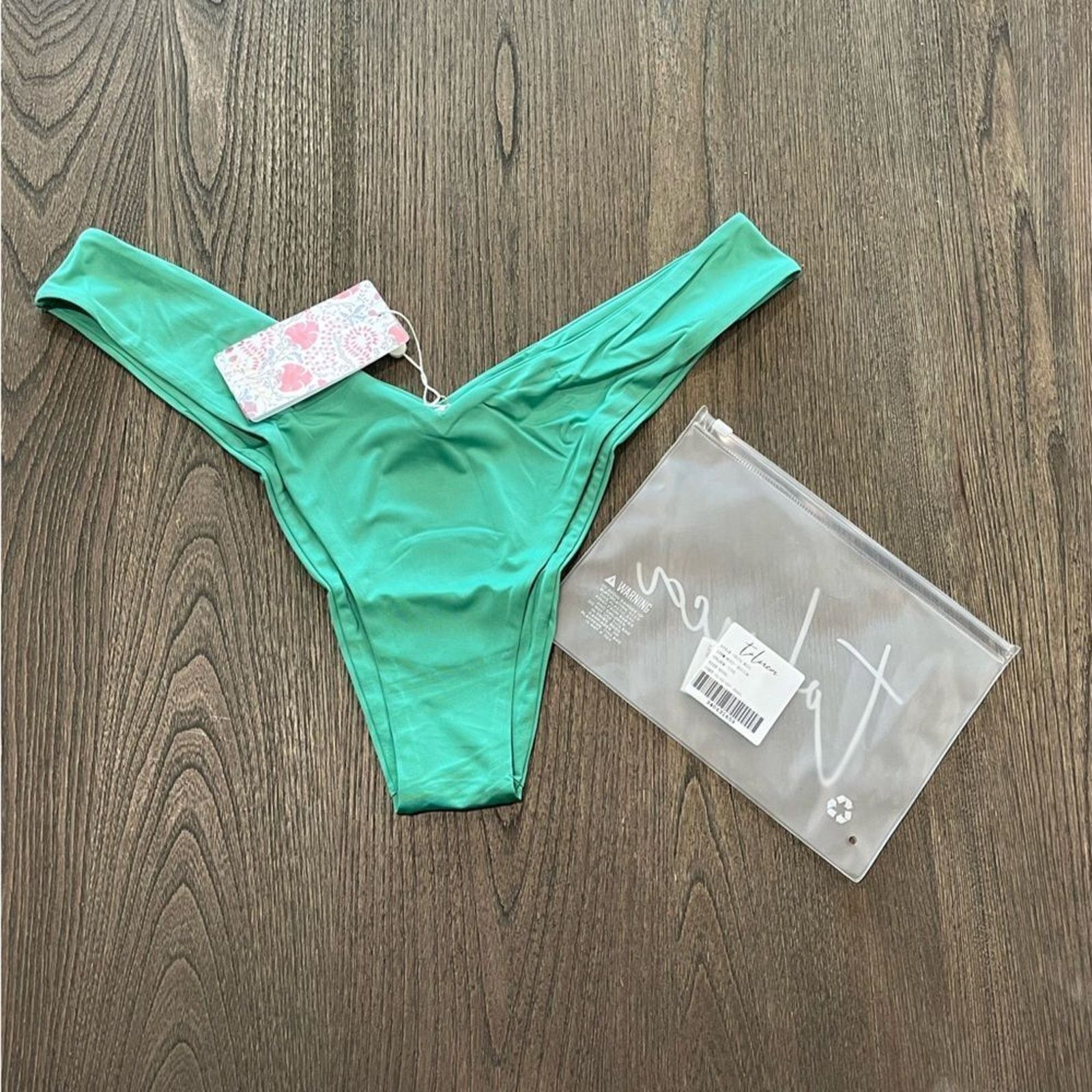 Vintage NWT Toluca Vesta Mini Bikini Bottom Vine Size 4X Size ONE SIZE - 1 Thumbnail