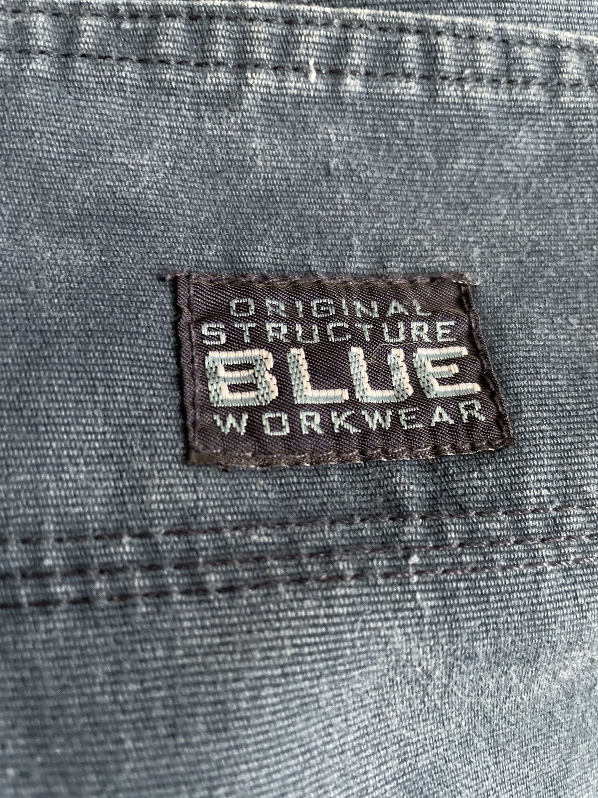 Structure × Vintage Original Structure Original Workwear denim canvas shorts 36 Size US 36 / EU 52 - 8 Thumbnail