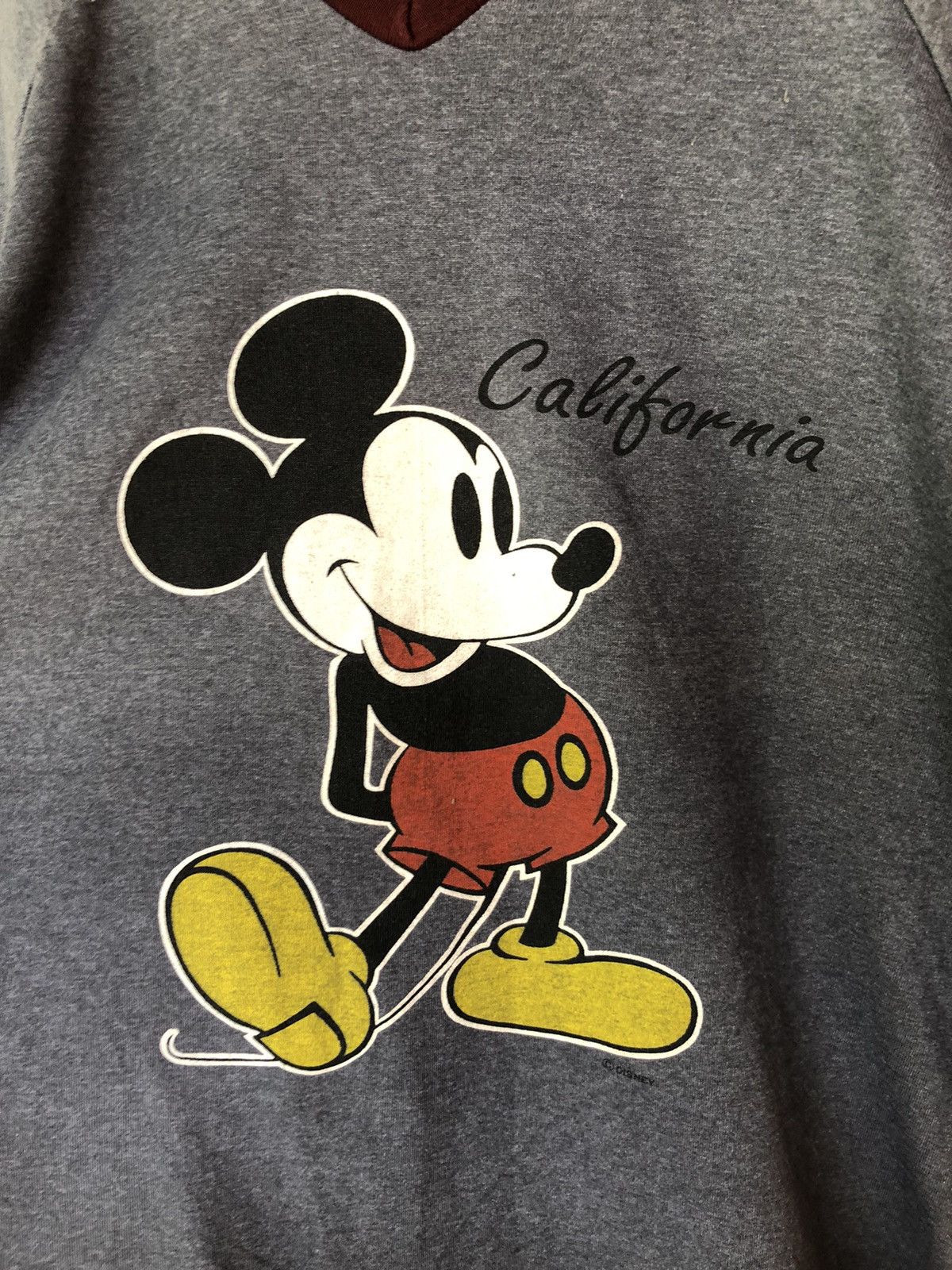 Mickey Mouse Vintage 80’s Mickey Velva Sheen Stripe Shirt Tee Size US XL / EU 56 / 4 - 3 Thumbnail