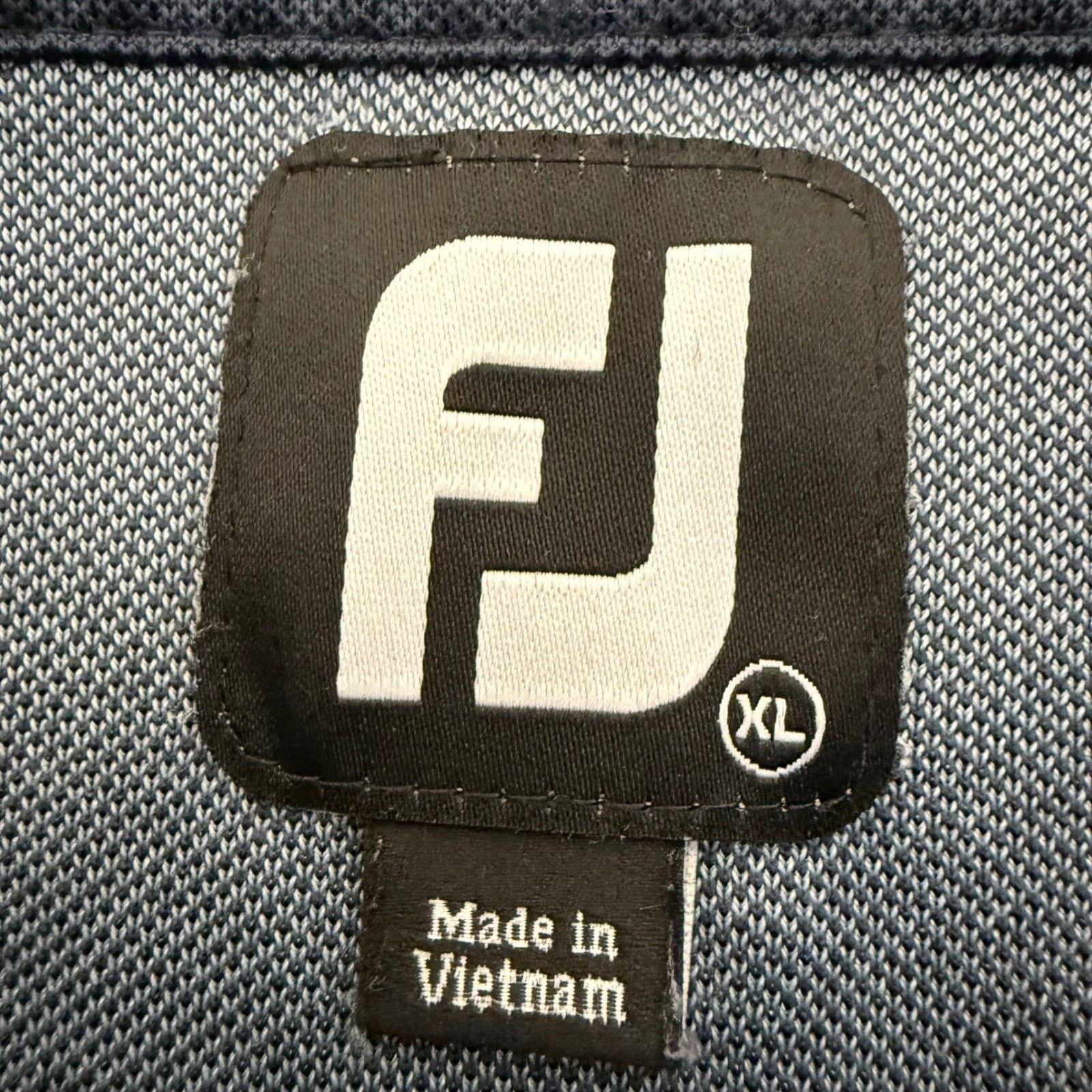 Footjoy FootJoy FJ Golf Polo Shirt Mens XL Grey Striped Short Sleeve Size US XL / EU 56 / 4 - 2 Thumbnail