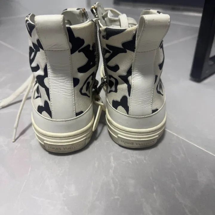 Louis Vuitton Louis Vuitton Stellar High-Top Fashion Sneakers -2508 Size US 5 / IT 35 - 3 Thumbnail