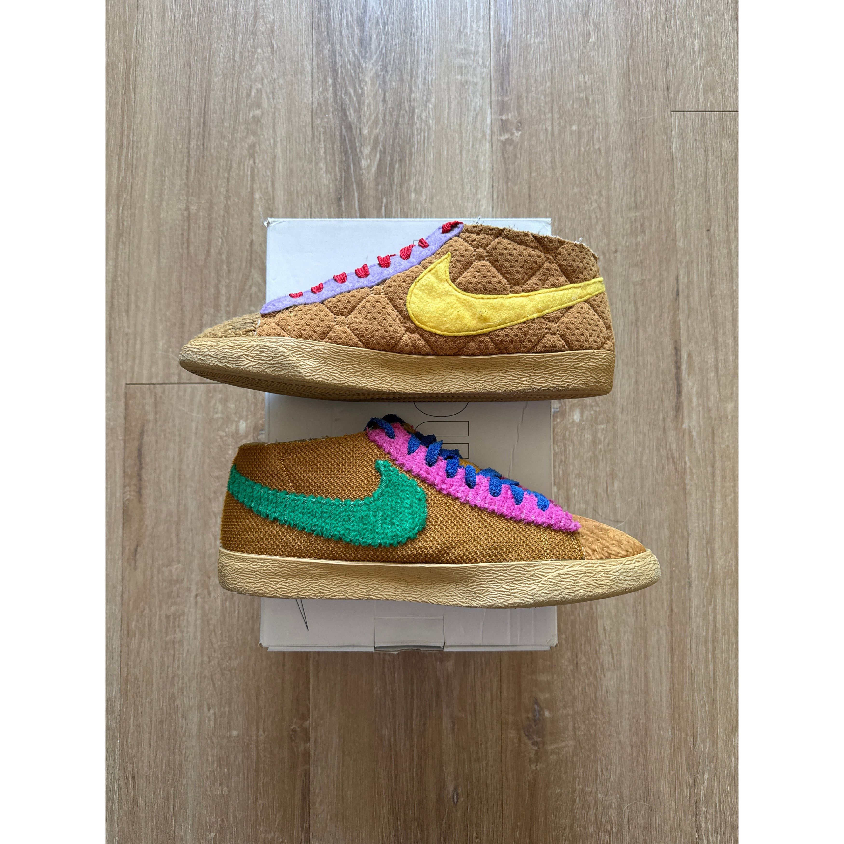 Cactus Plant Flea Market × Nike Nike Cactus Plant Flea Market Blazer Mid Sponge By You Size US 9 / EU 42 - 3 Thumbnail