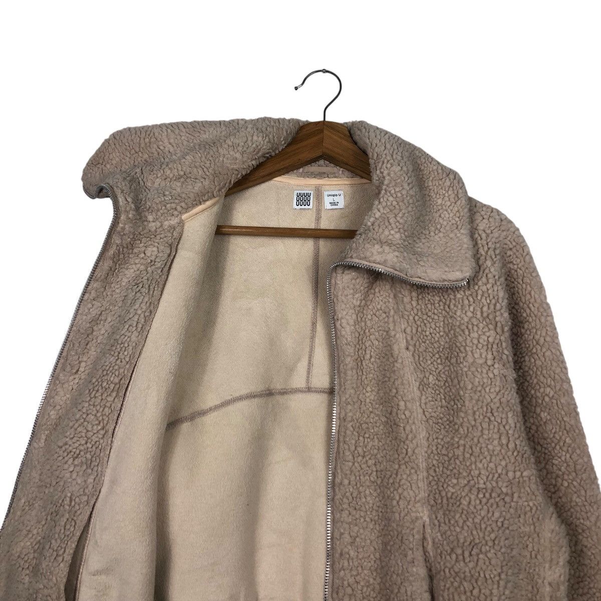 Japanese Brand × Vintage 📌Vintage Fleece Dip Pile Zipper Uniqlo Undercover Size US L / EU 52-54 / 3 - 13 Thumbnail