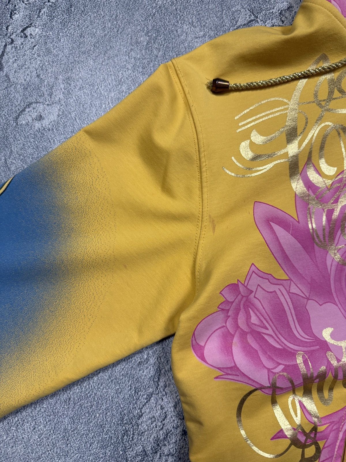 Christian Audigier Vintage Y2K Christian Audigier Zip Hoodie Size US M / EU 48-50 / 2 - 14 Thumbnail