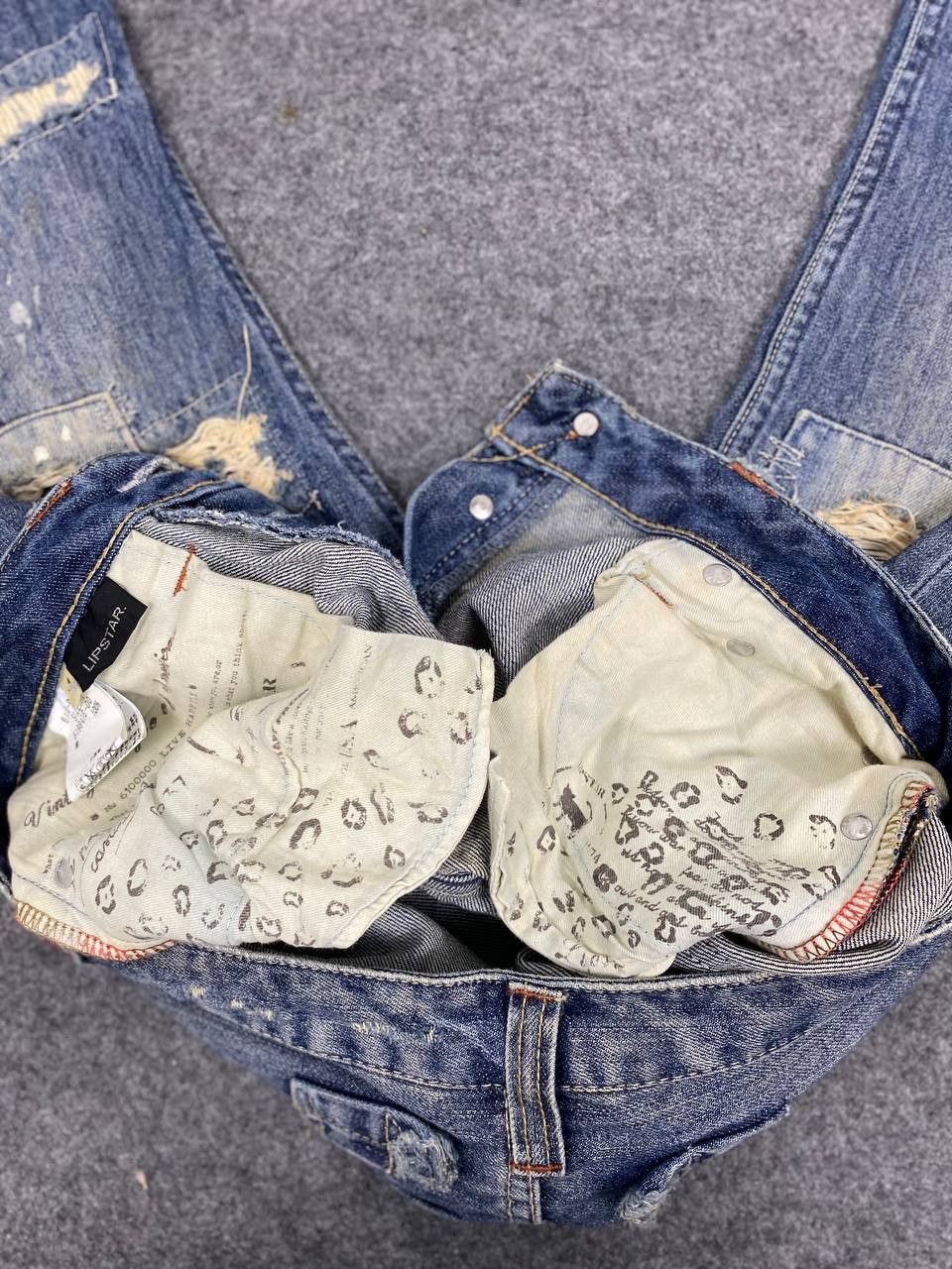 Japanese Brand vintage japanese brands distressed patchwork denim Size 30" / US 8 / IT 44 - 15 Thumbnail