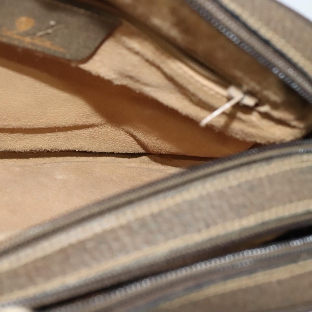 Gucci GUCCI GG Supreme Web Sherry Line Shoulder Bag Pvc Beige 904 Size ONE SIZE - 17 Thumbnail