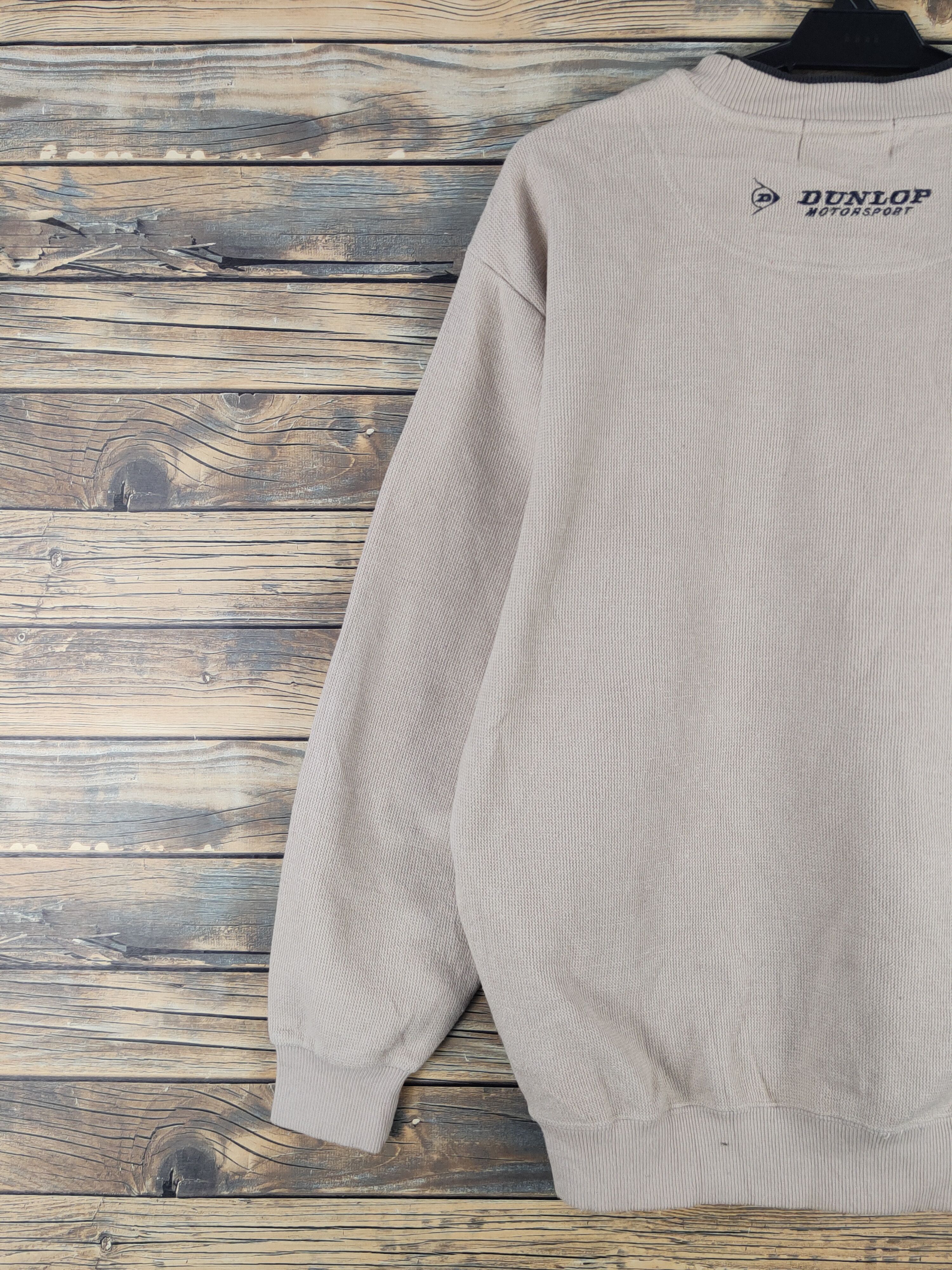 Dunlop Donlup Motorsport Brown Knitwear Sweatshirts #W2160 Size US M / EU 48-50 / 2 - 10 Thumbnail