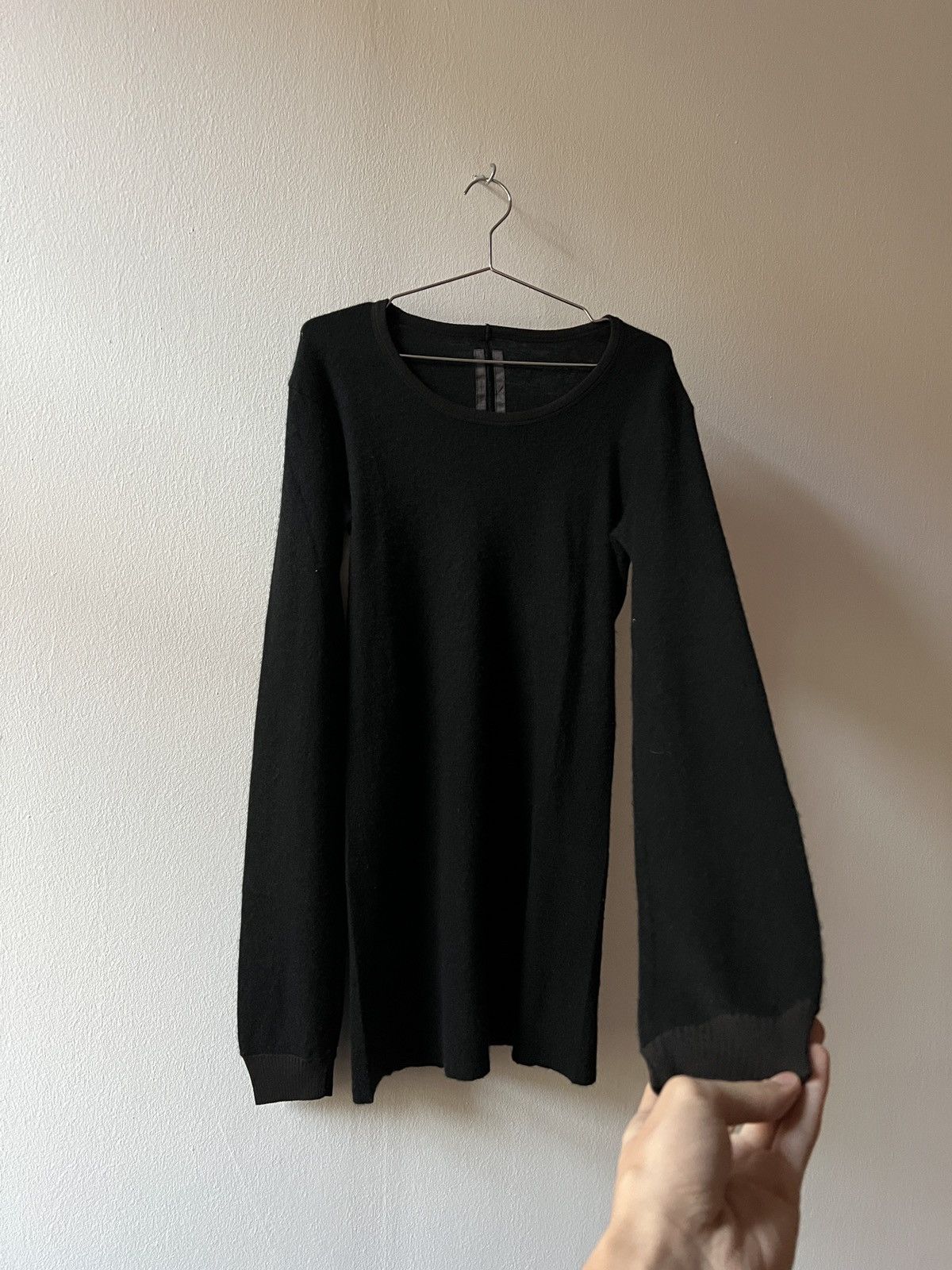 Rick Owens Rick Owens F/W 2009 Crust Longline Knit Sweater Cashmere Size US L / EU 52-54 / 3 - 6 Thumbnail