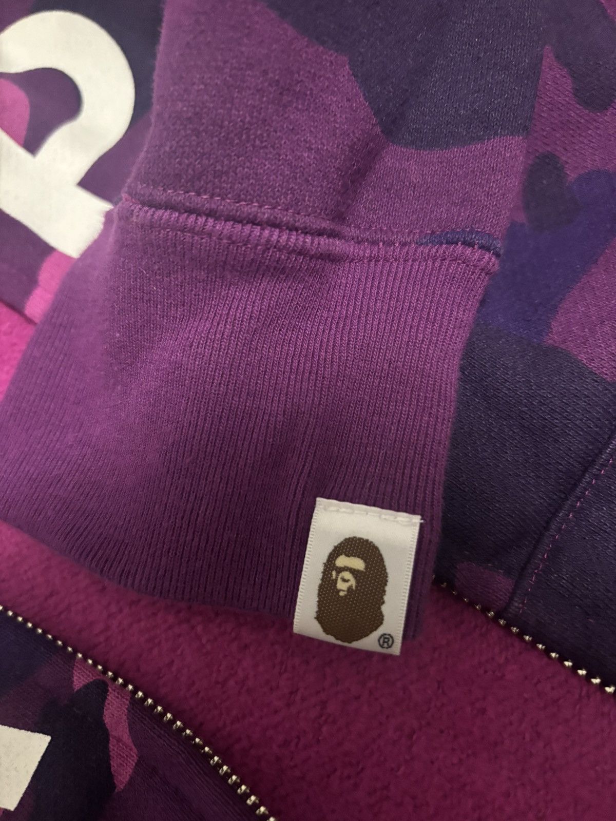 Bape Purple Camo Bathing Ape Jacket Size US M / EU 48-50 / 2 - 4 Thumbnail