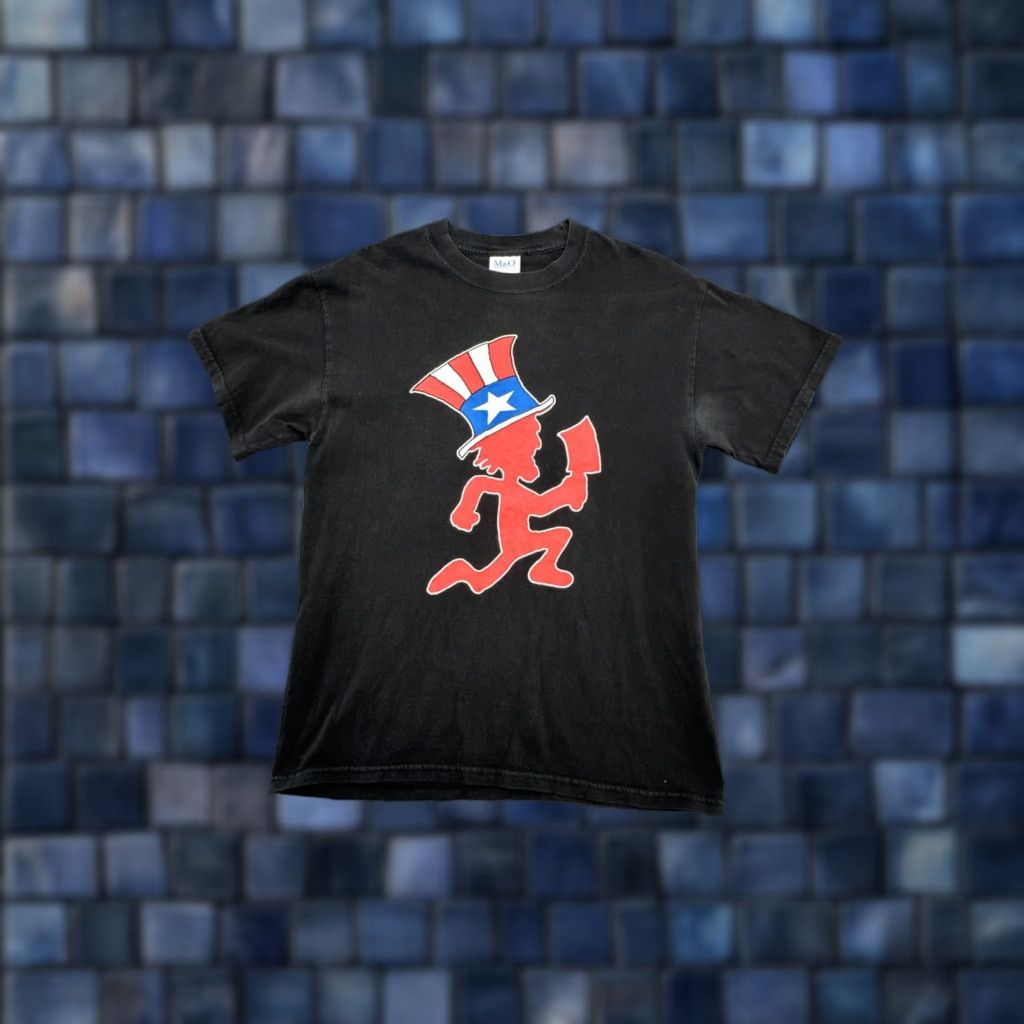 Vintage VTG ICP For President 2004 Big Double Sided Graphic T-Shirt Size Medium Black Mens T-Shirt 2000s Band Music Logo Double-Sided Vintage Shift: None Size US M / EU 48-50 / 2 - 1 Thumbnail