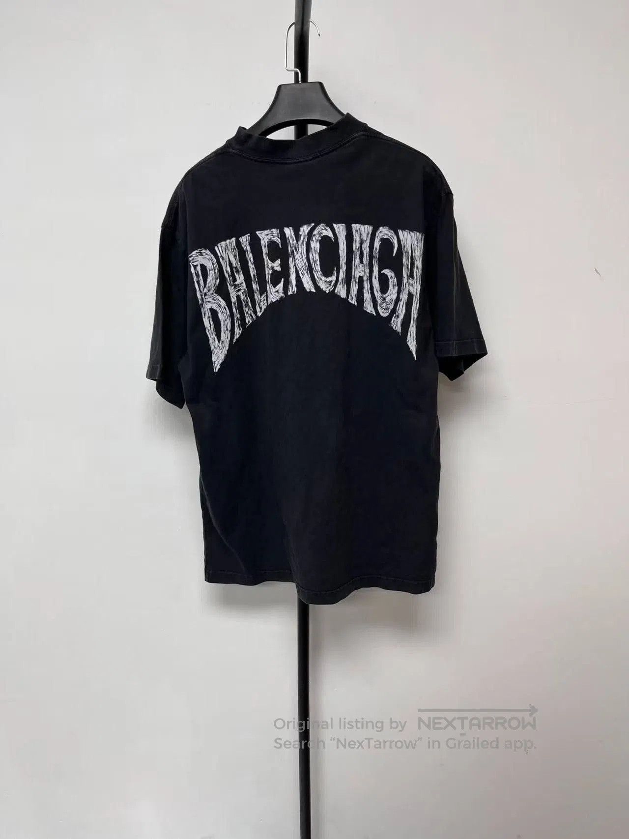 Balenciaga Balenciaga Letter Building Print Crewneck T-shirt. Size US XXS / EU 40 - 2 Thumbnail