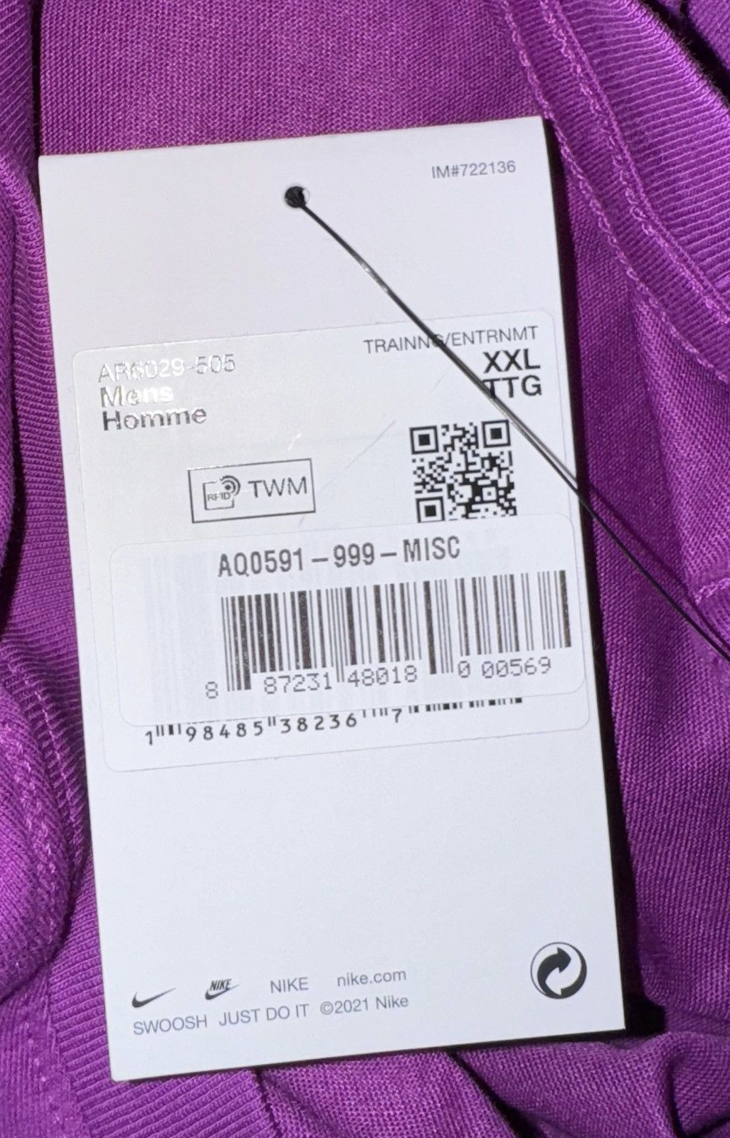 Nike T-shirts Nike Size US XXL / EU 58 / 5 - 4 Thumbnail